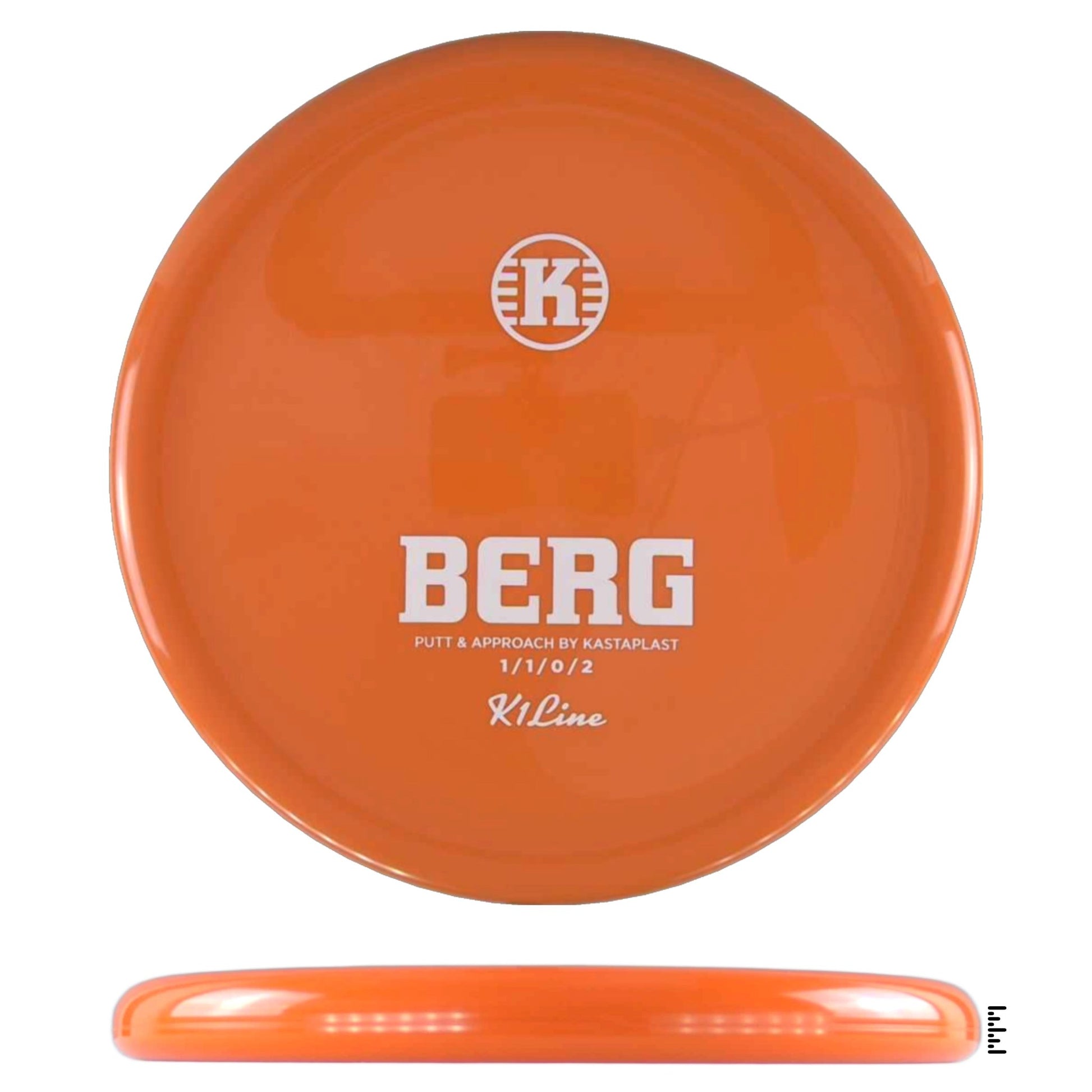 Kastaplast K1 Berg - Orange - Powergrip USA