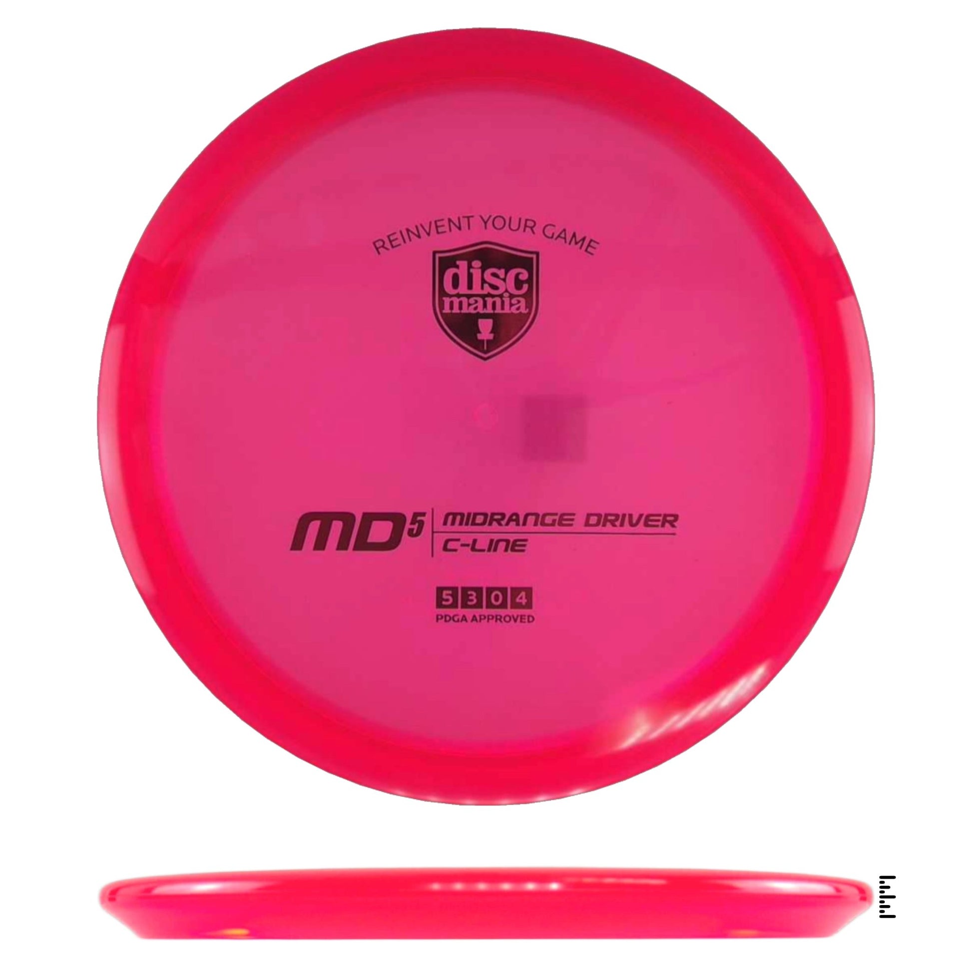 Discmania C - Line MD5 - Red - Powergrip USA