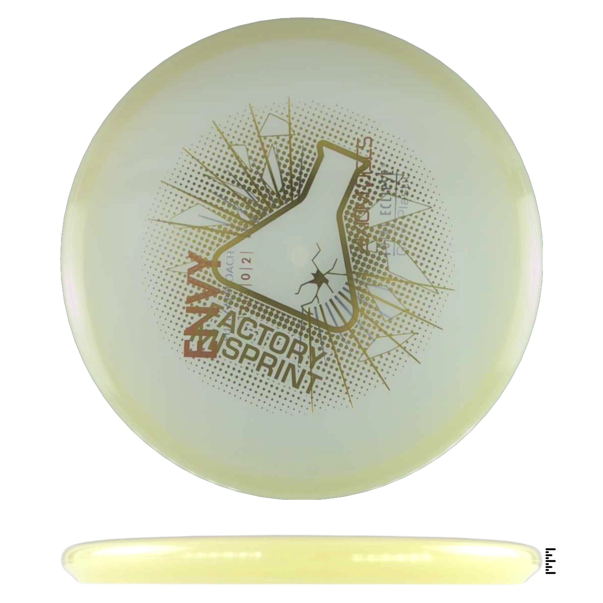 Axiom Discs Total Eclipse Envy Factory Misprint - Glow - Powergrip USA