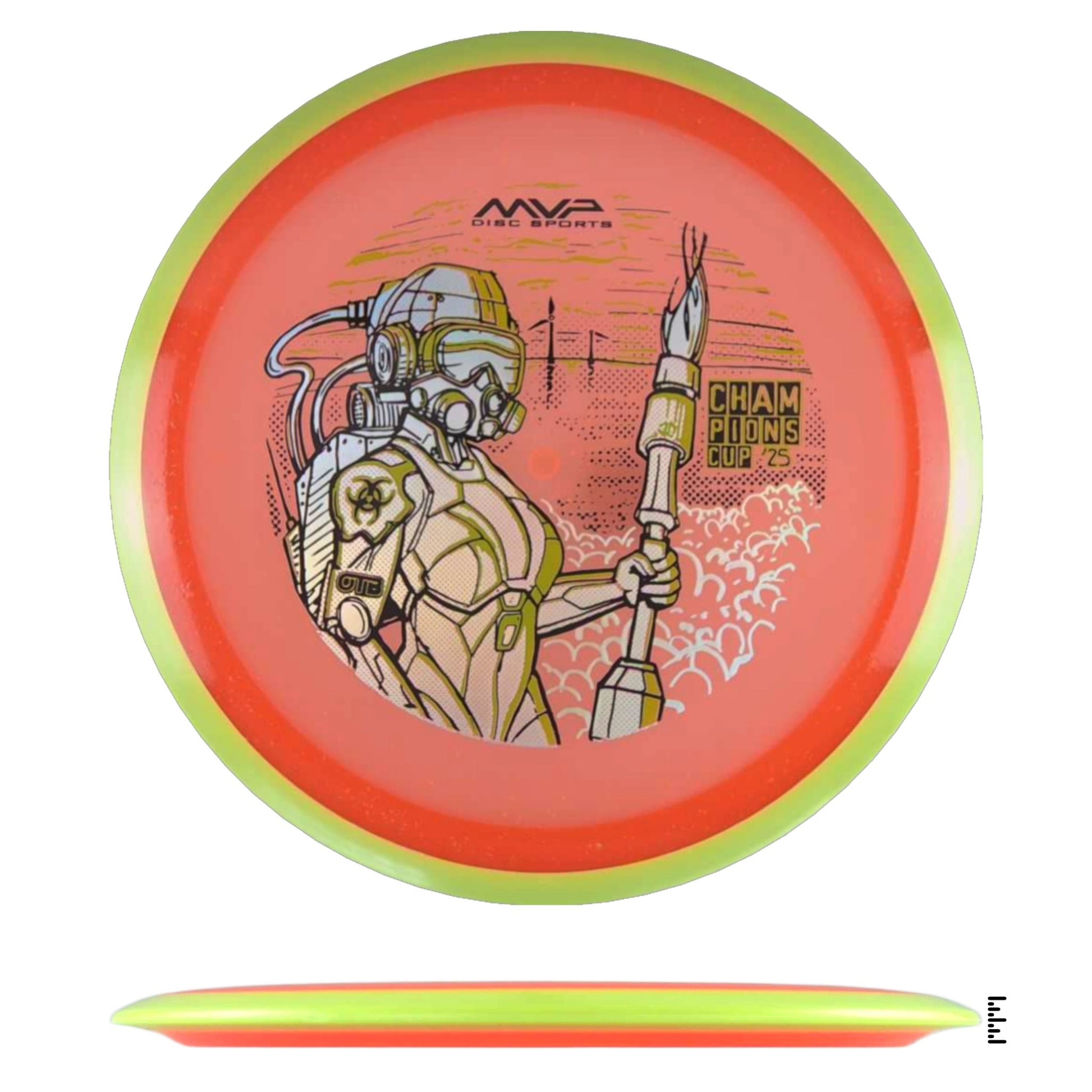 Particle Glow Proton Virus - Champions Cup Edition - Orange / Yellow - Powergrip USA