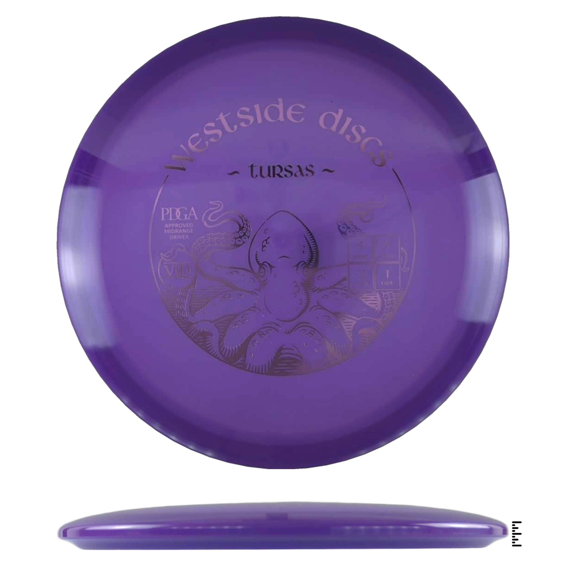 Westside Discs VIP Tursas - Violet - Powergrip USA