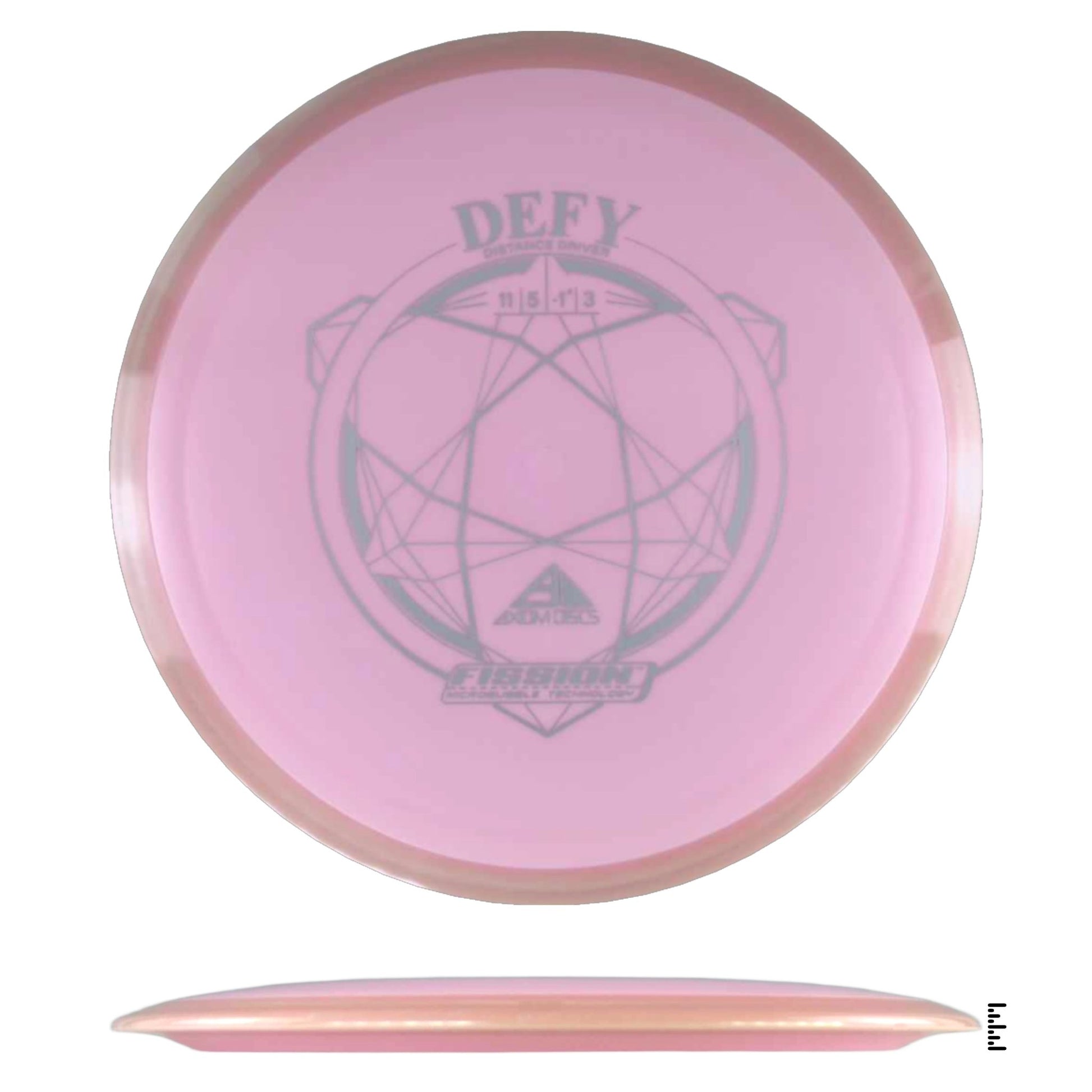 Axiom Discs Fission Defy - Pink / Thistle - Powergrip USA
