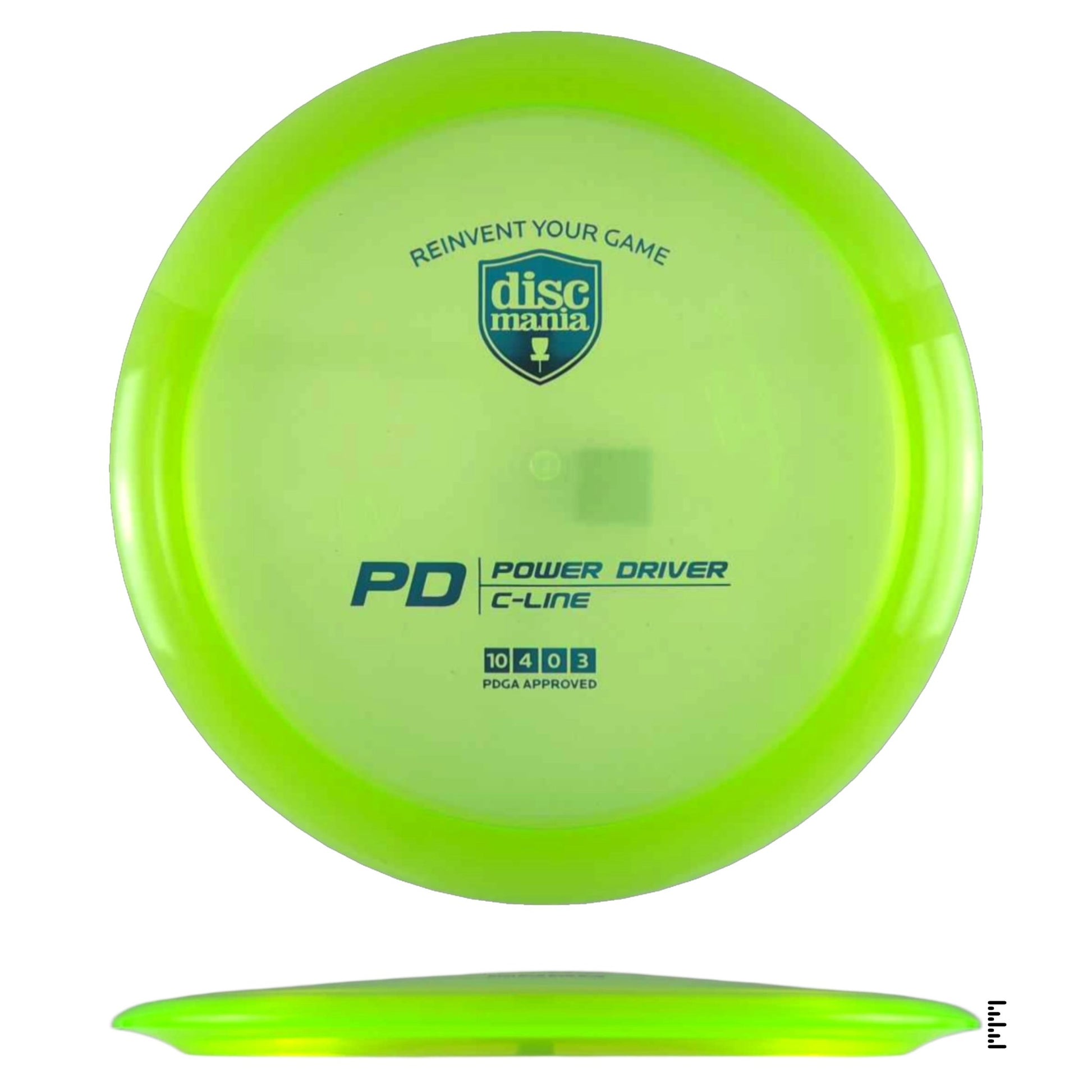 Discmania C - Line PD - Lime - Powergrip USA