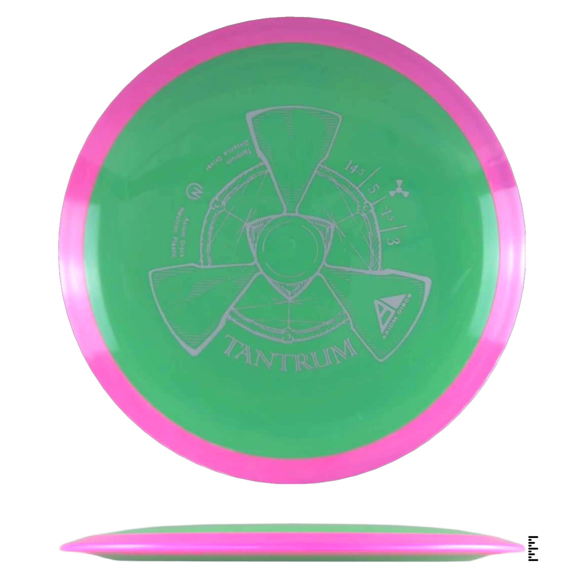 Axiom Discs Neutron Tantrum - Green / Pink - Powergrip USA