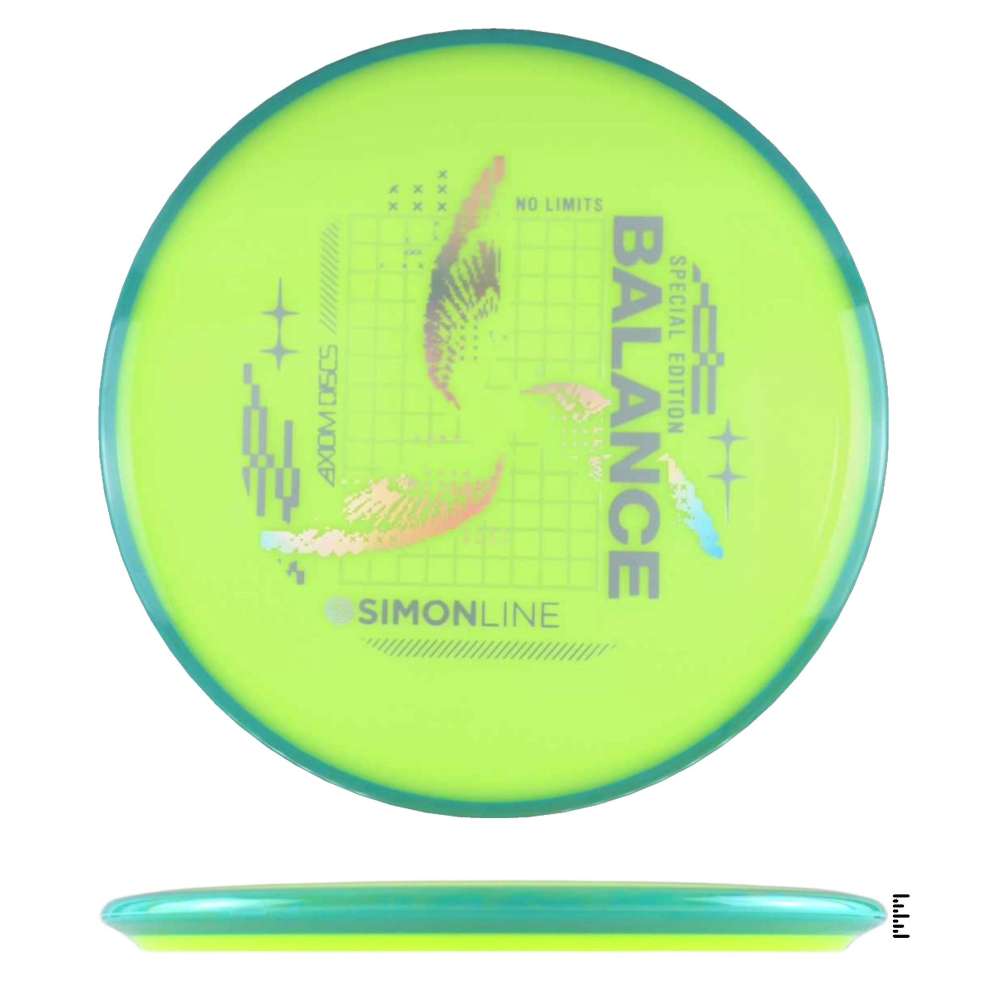Neutron Balance - Special Edition - Fluorescent Yellow / Turquoise - Powergrip USA