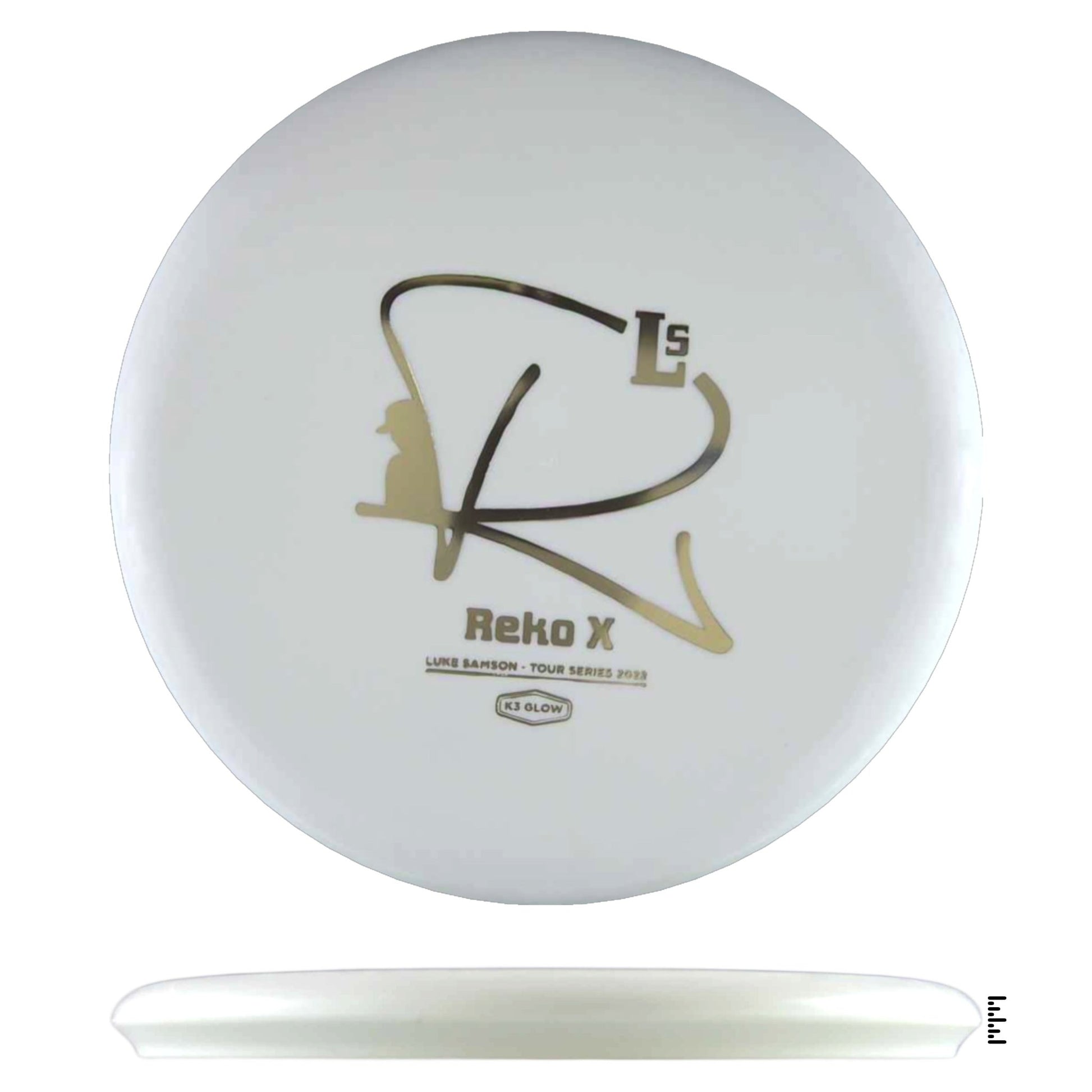 Kastaplast K3 Glow Reko X Luke Samson 2022 Tour Series - White - Powergrip USA