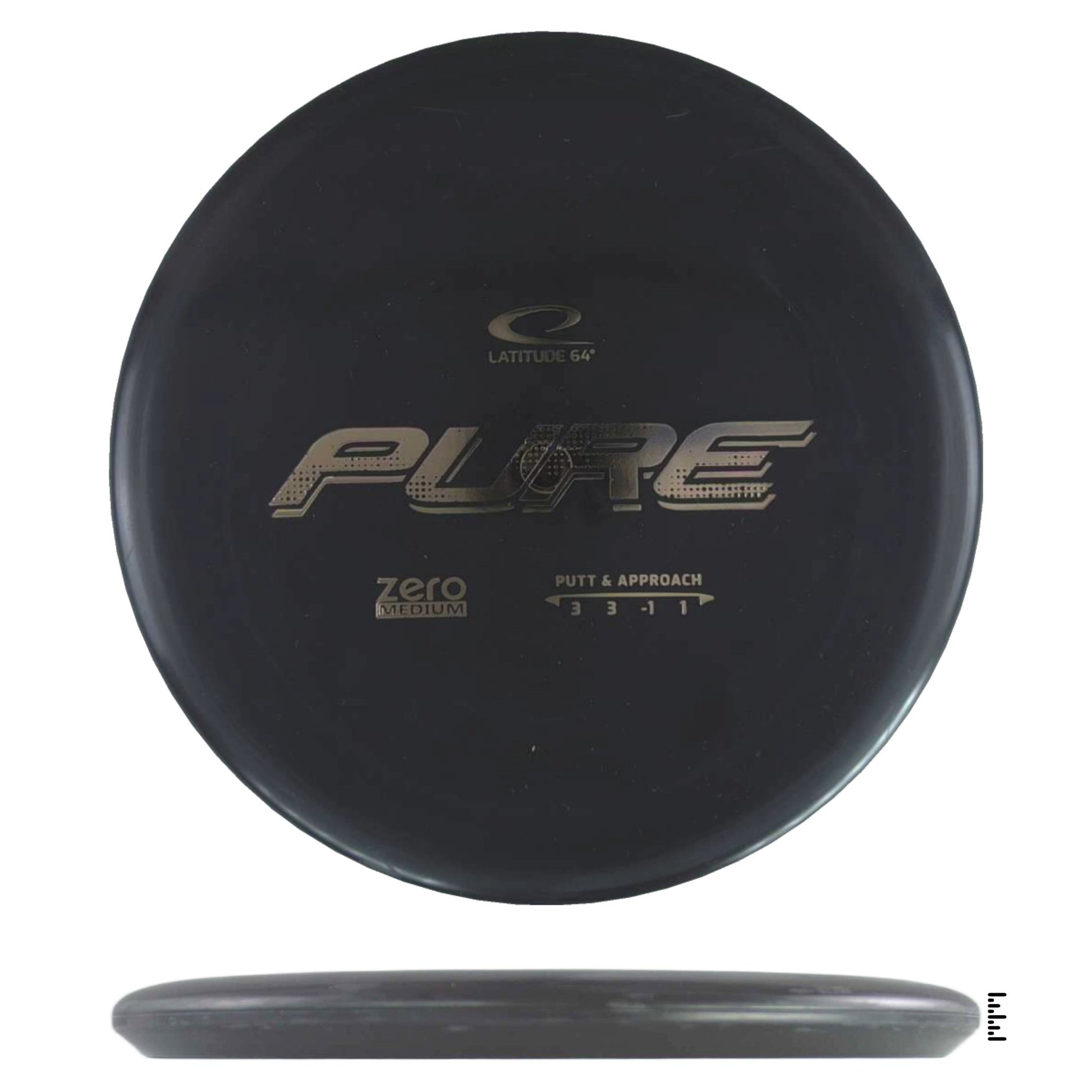 Latitude 64 Zero Medium Pure - Black - Powergrip USA