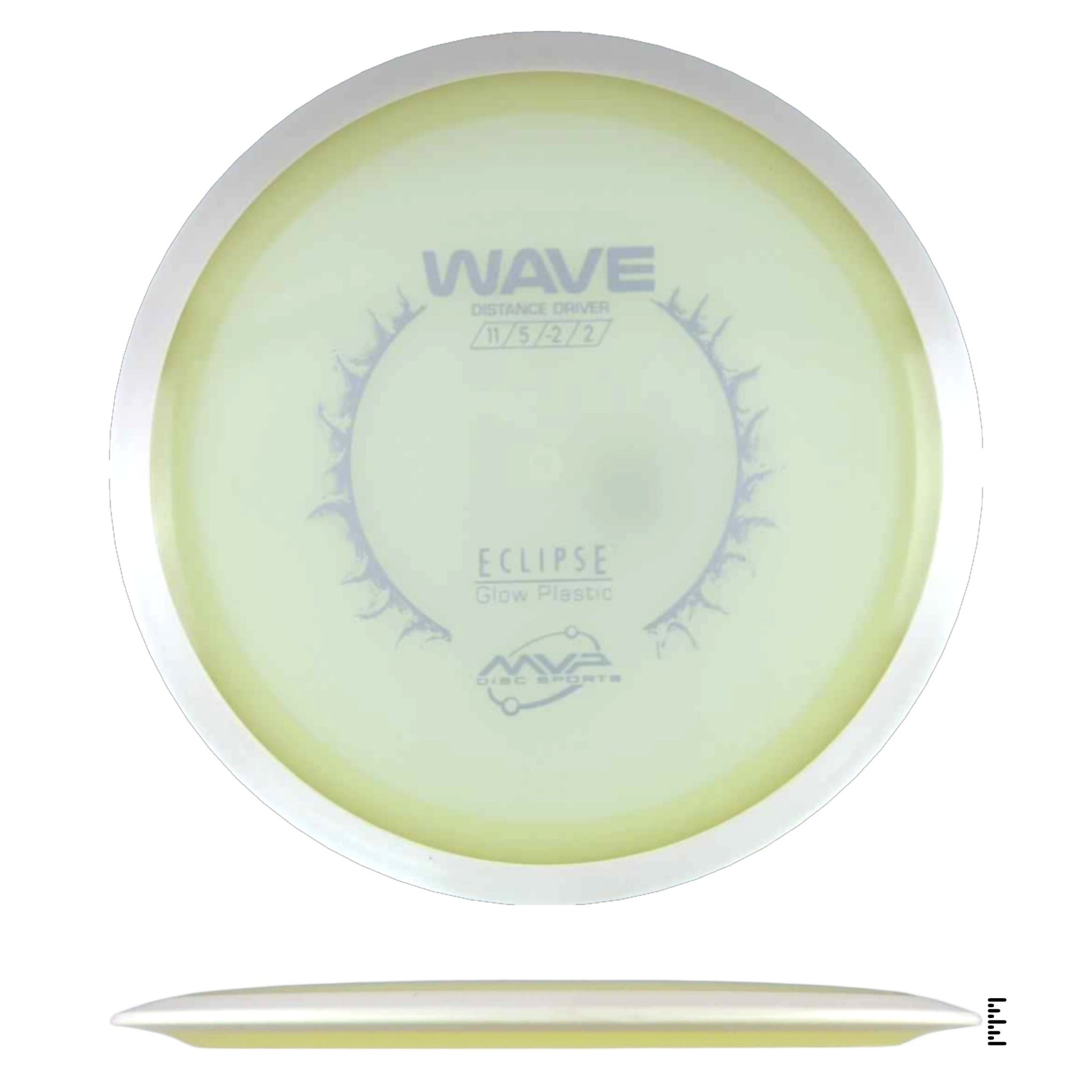 MVP Disc Sports Eclipse Wave - Glow - Powergrip USA