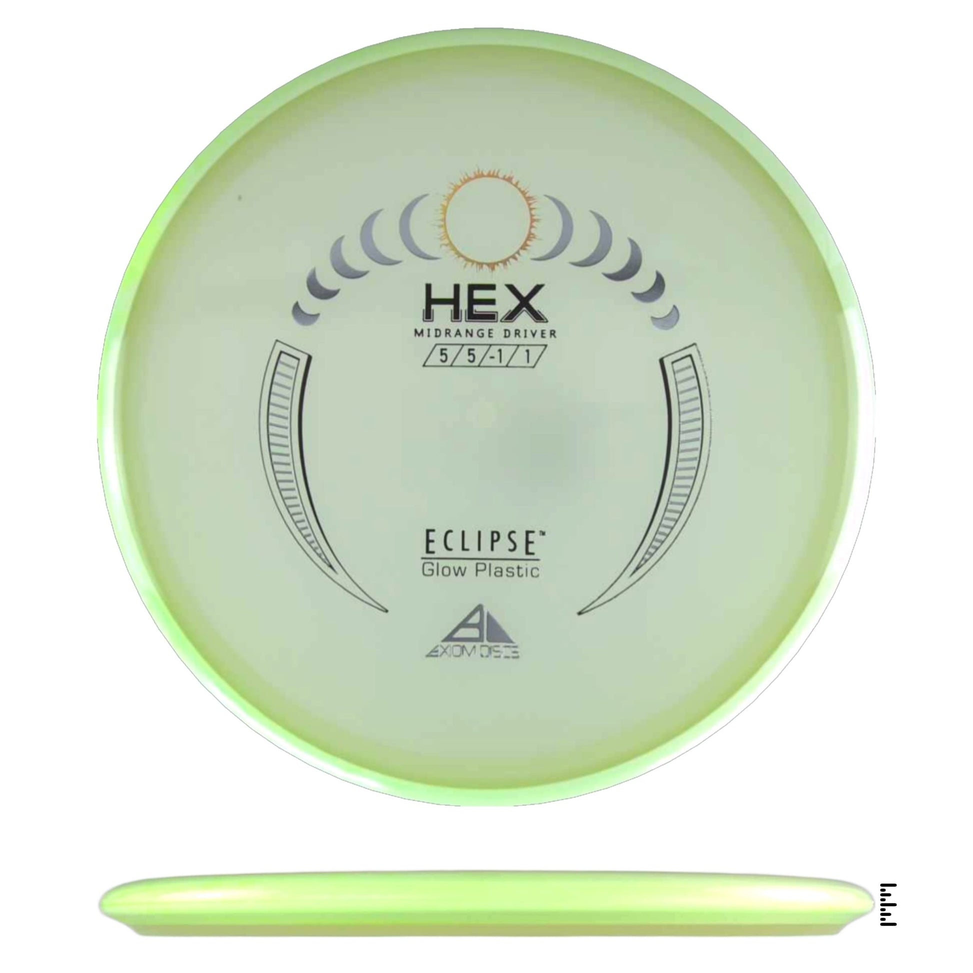 Axiom Discs Eclipse Hex - Grapefruit - Powergrip USA