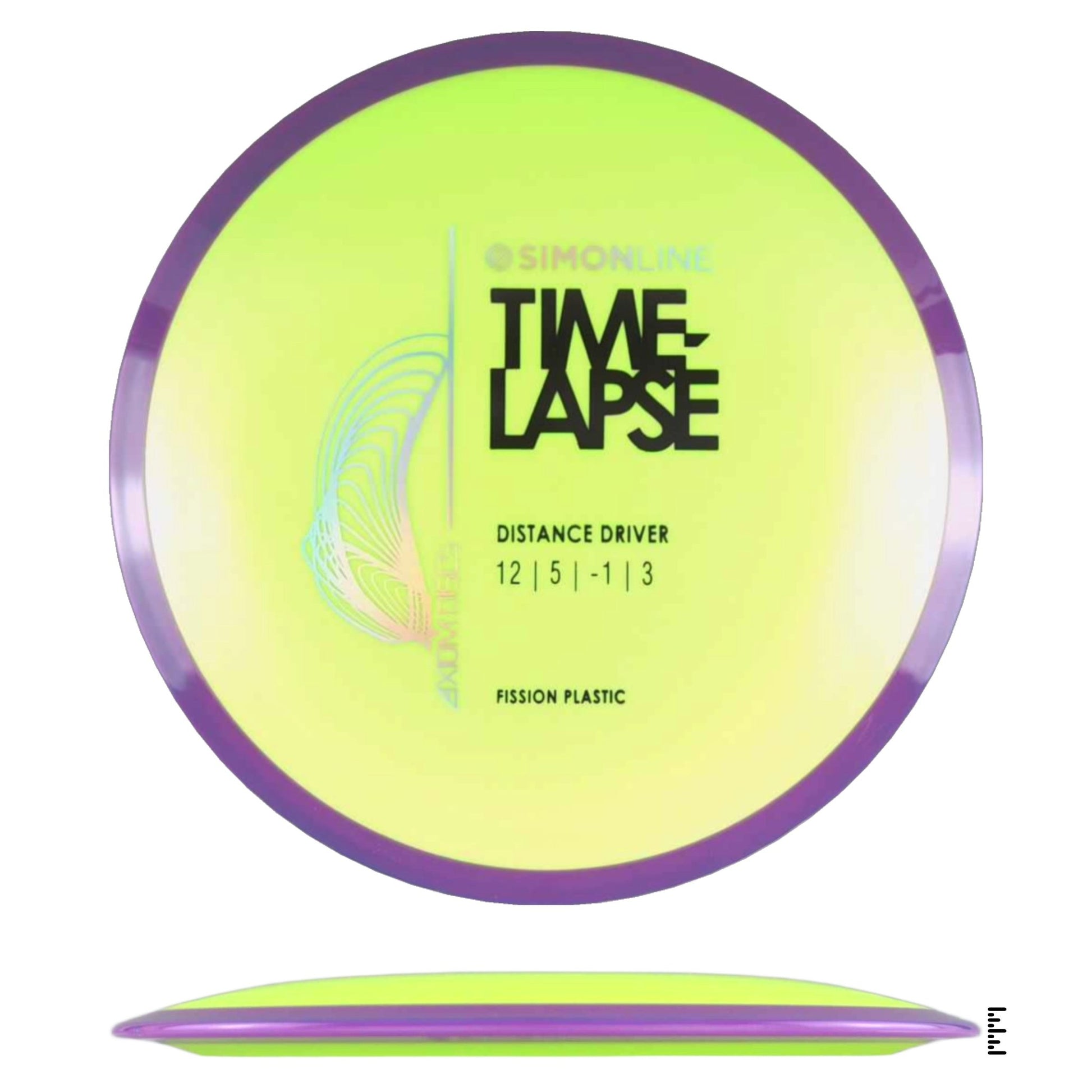 Fission Time - Lapse - Fluorescent Yellow / Violet - Powergrip USA