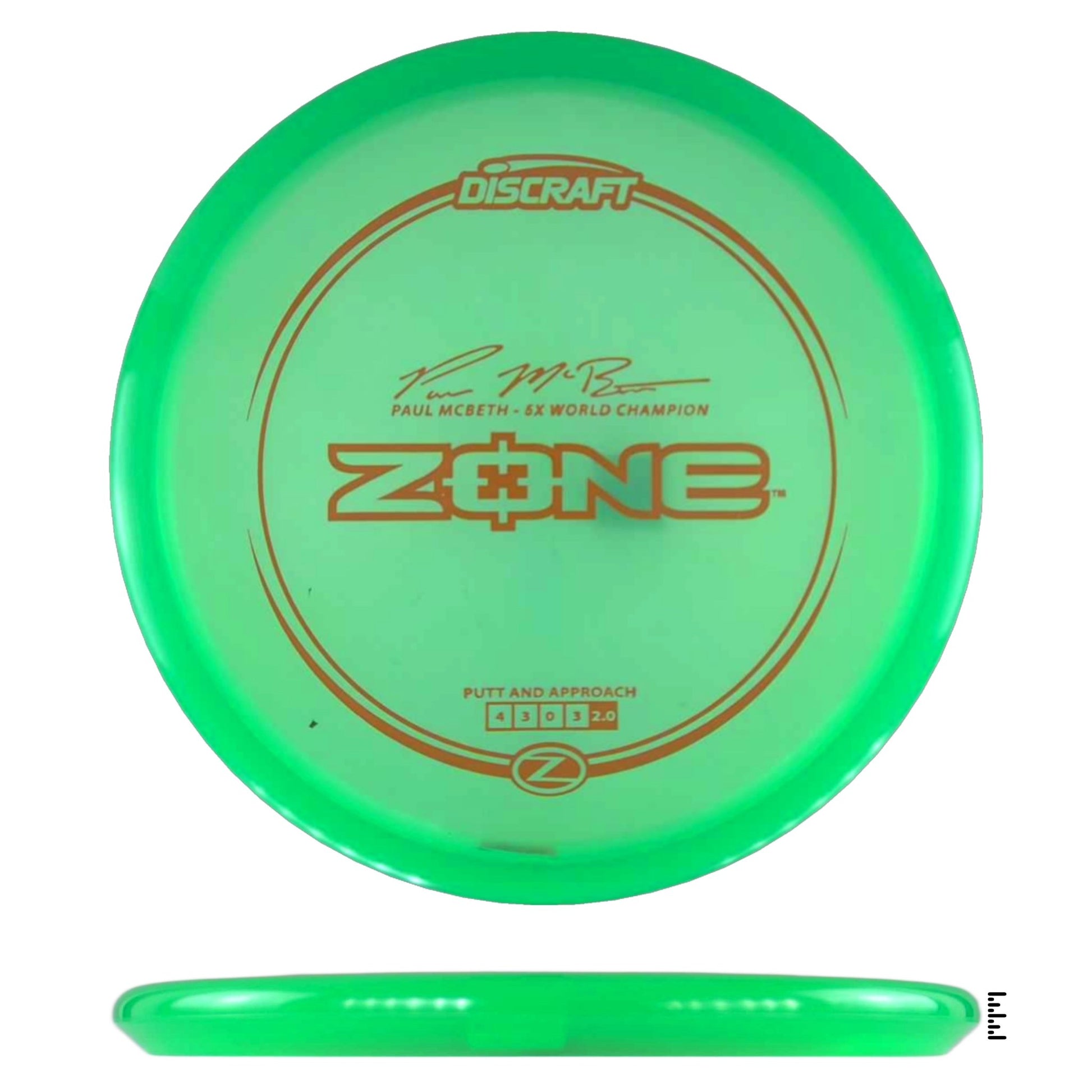 Discraft Z Line Zone Paul McBeth - Green - Powergrip USA