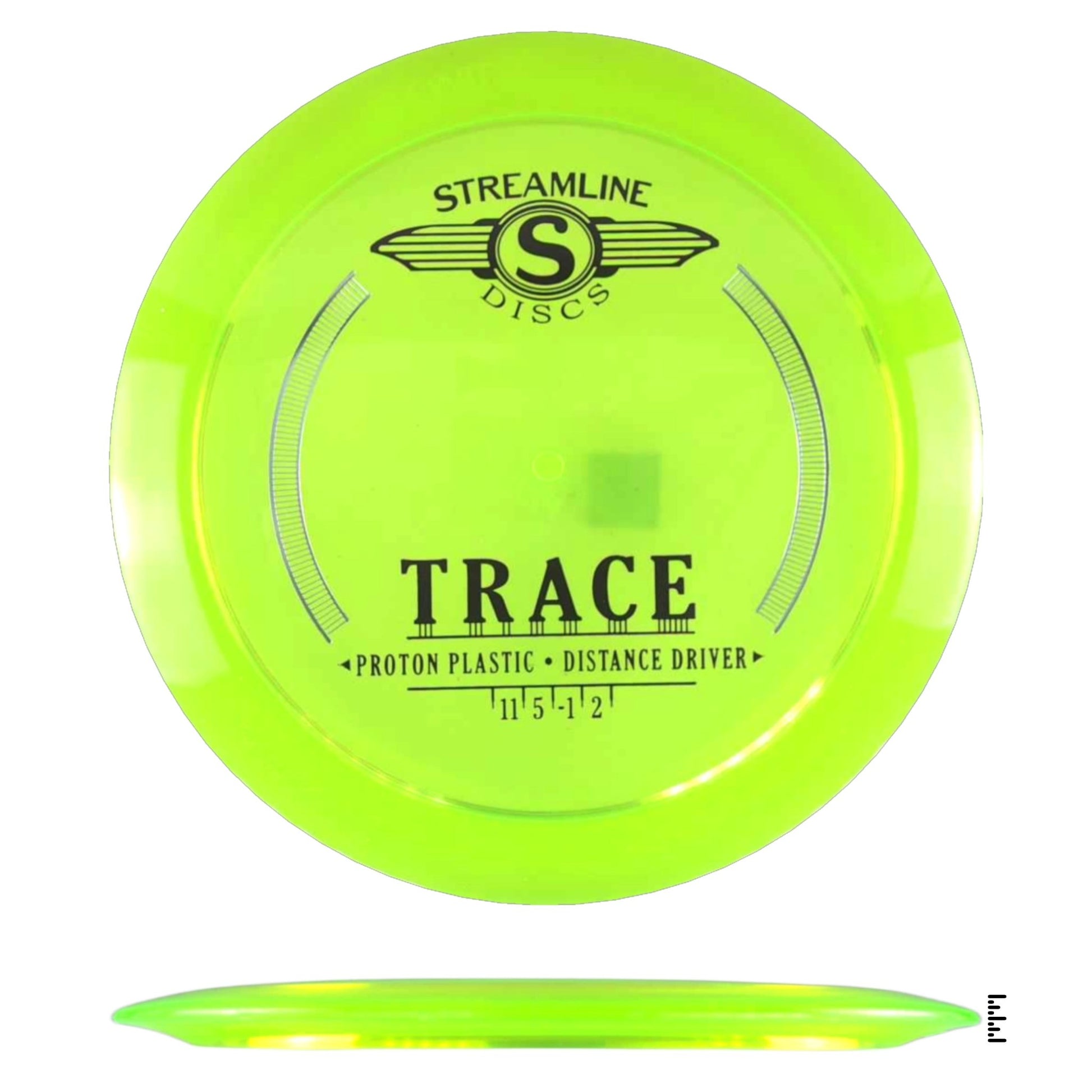 Streamline Discs Proton Trace - Lime - Powergrip USA