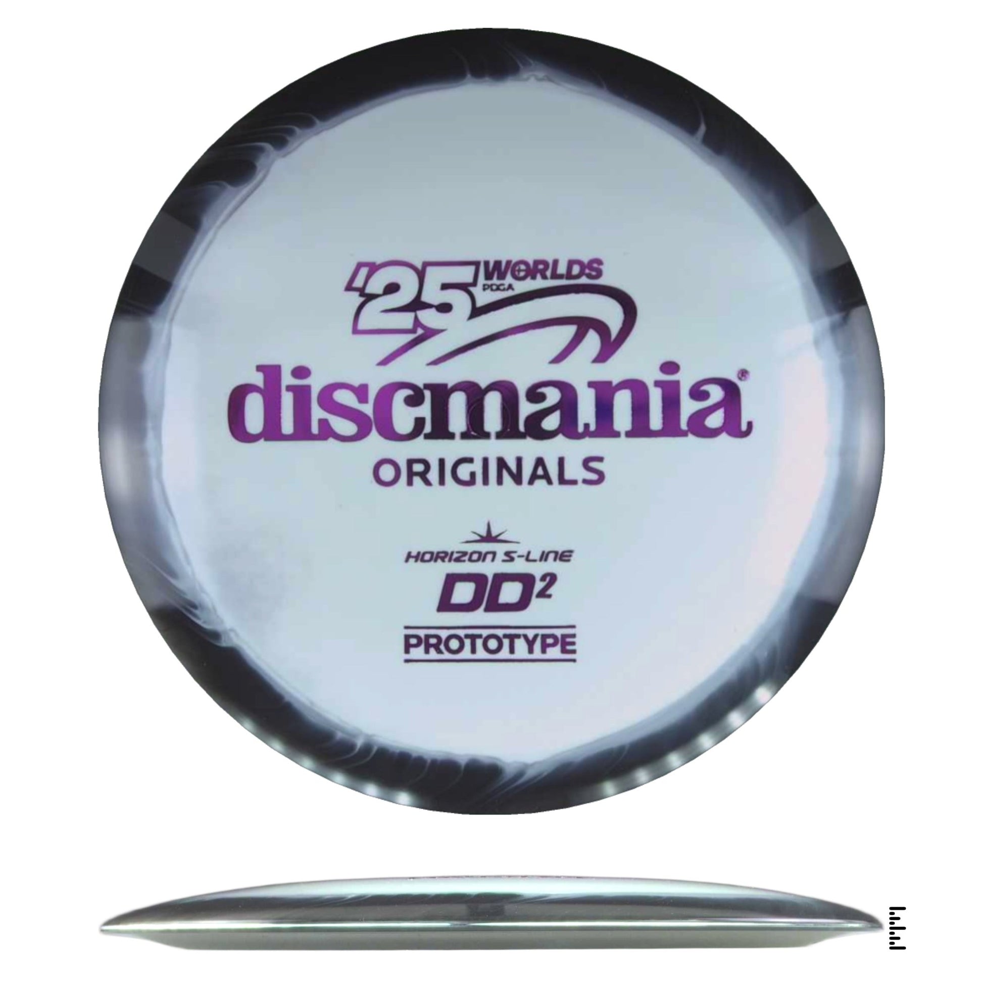 Horizon S - Line DD2 Prototype - Worlds 2025 - White / Black - Powergrip USA