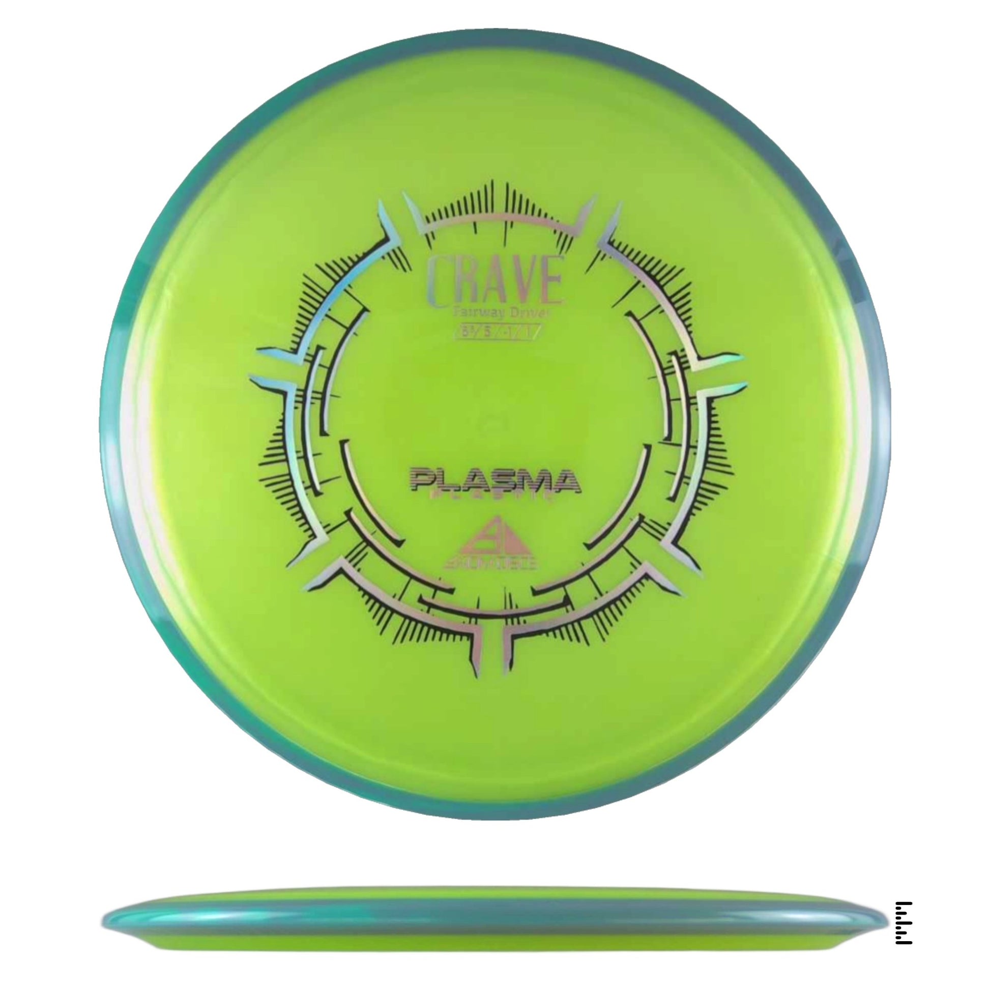 Axiom Discs Plasma Crave - Lime / Teal - Powergrip USA