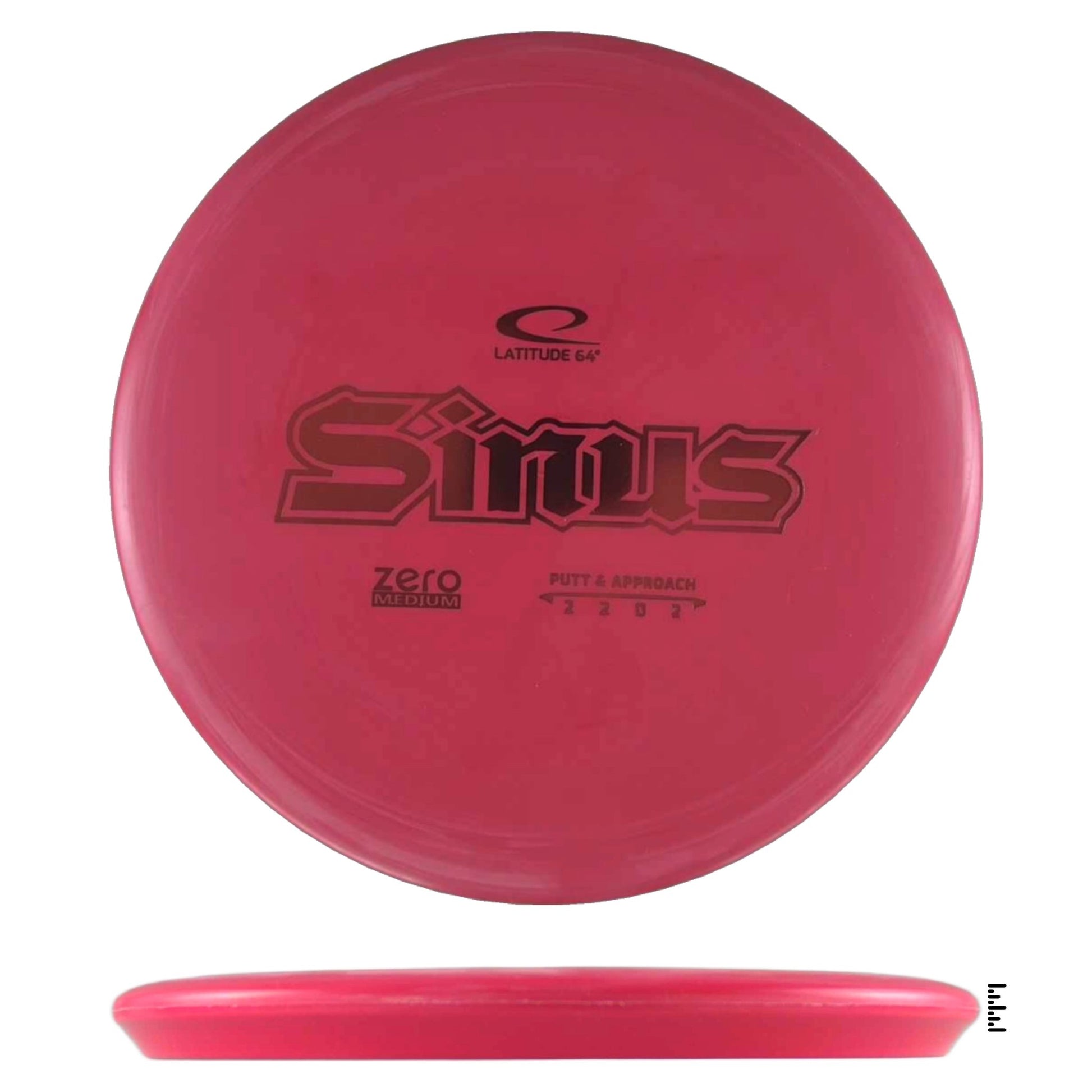 Latitude 64 Zero Medium Sinus - Red - Powergrip USA