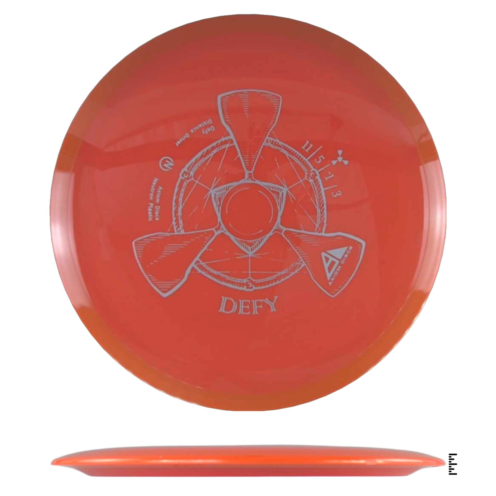 Axiom Discs Neutron Defy - Orange - Powergrip USA