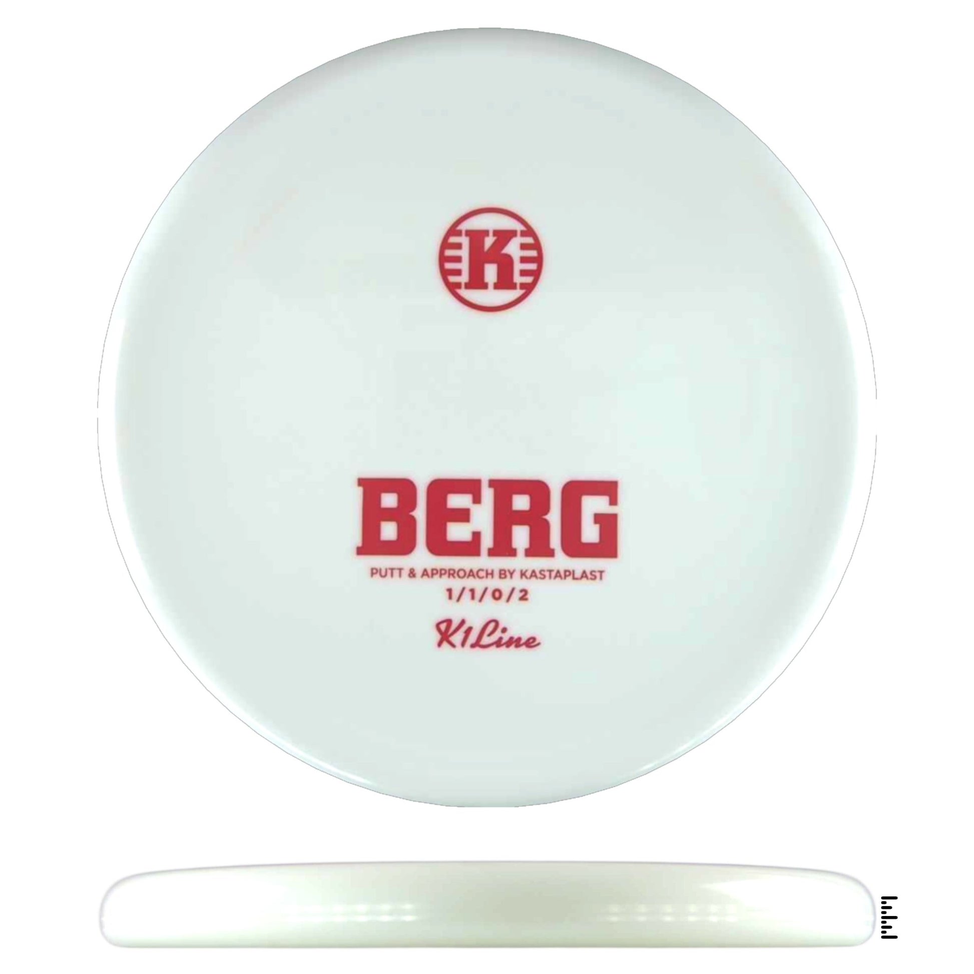 Kastaplast K1 Berg - White - Powergrip USA