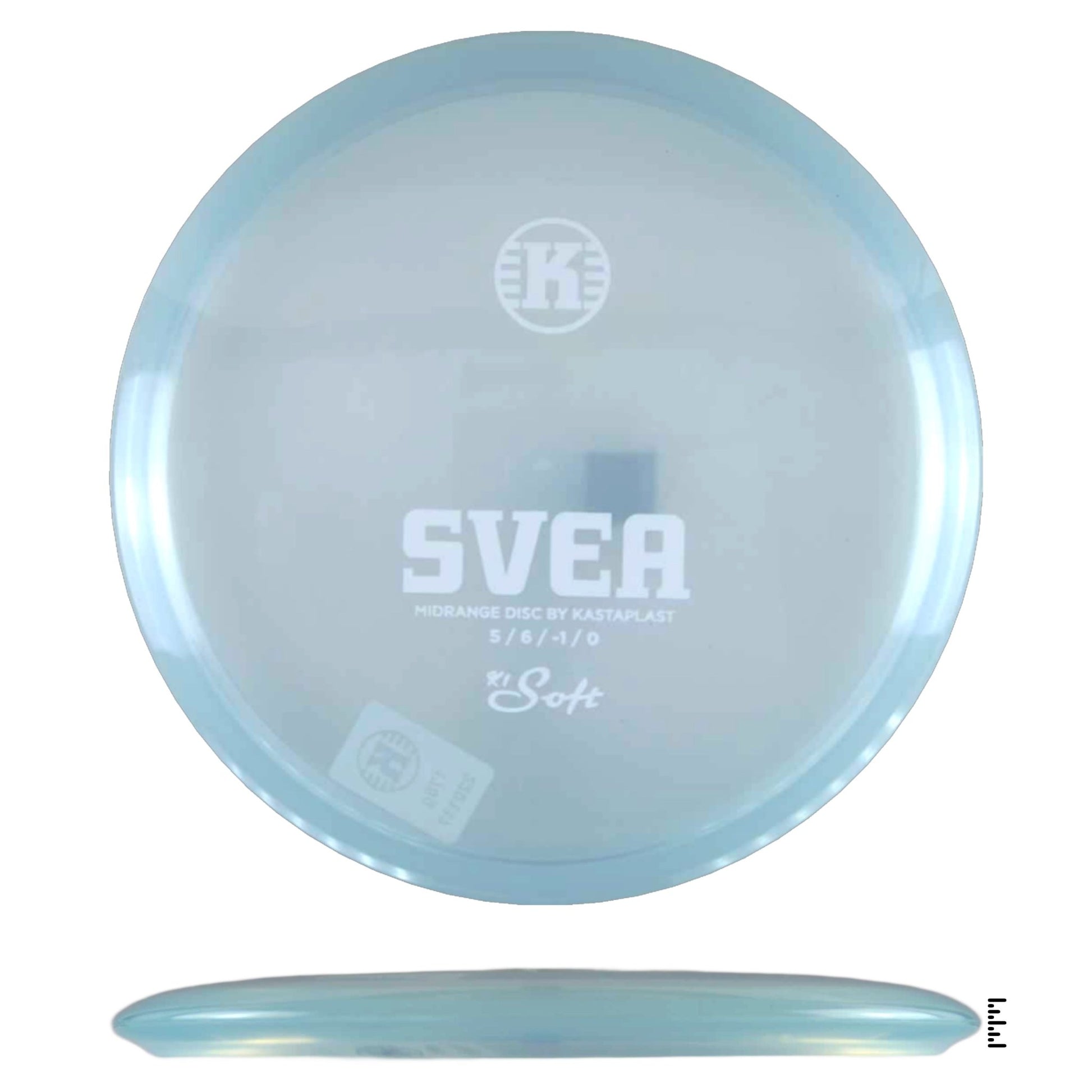 Kastaplast K1 Soft Svea - Light Blue - Powergrip USA