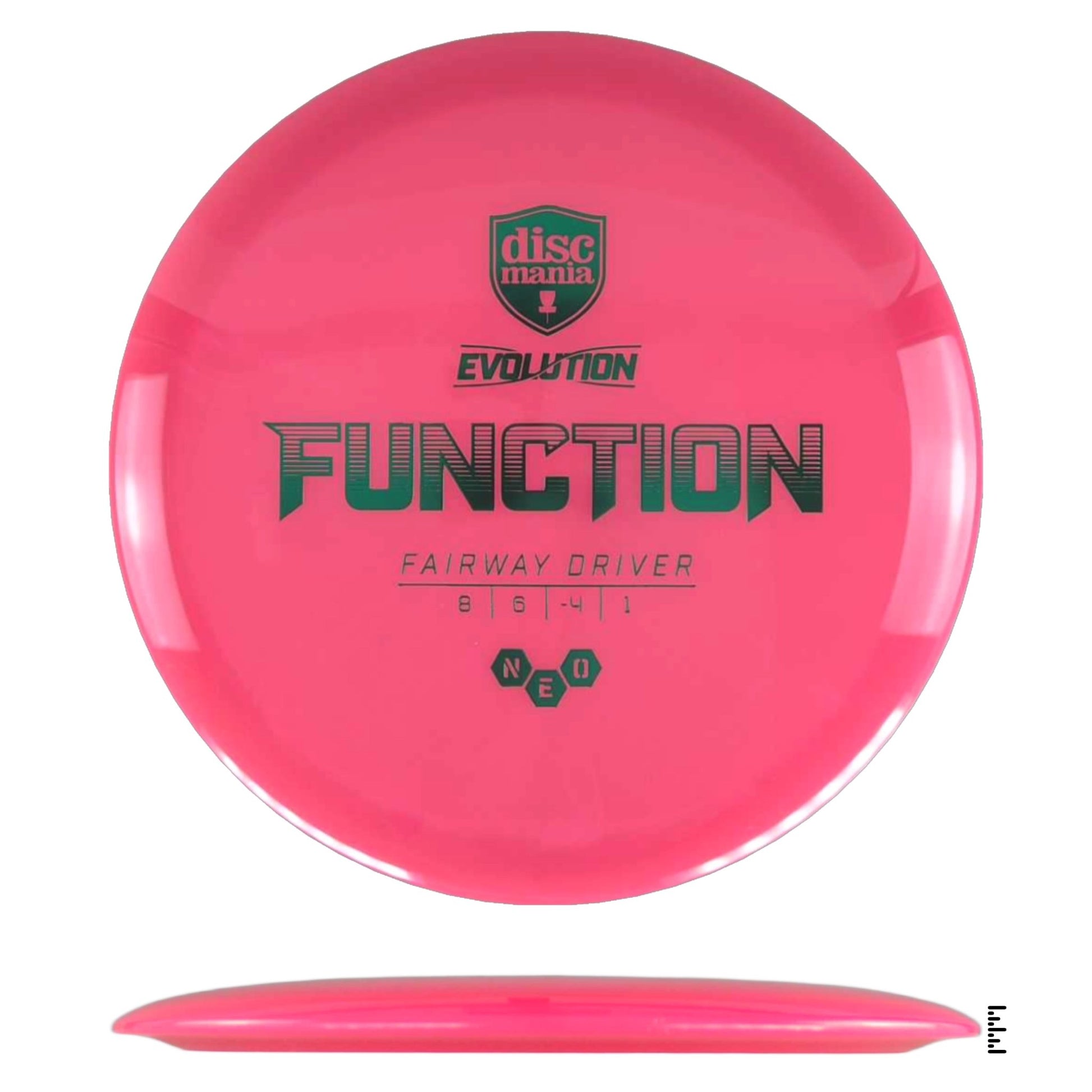 Discmania Evolution Neo Function - Hot Pink - Powergrip USA