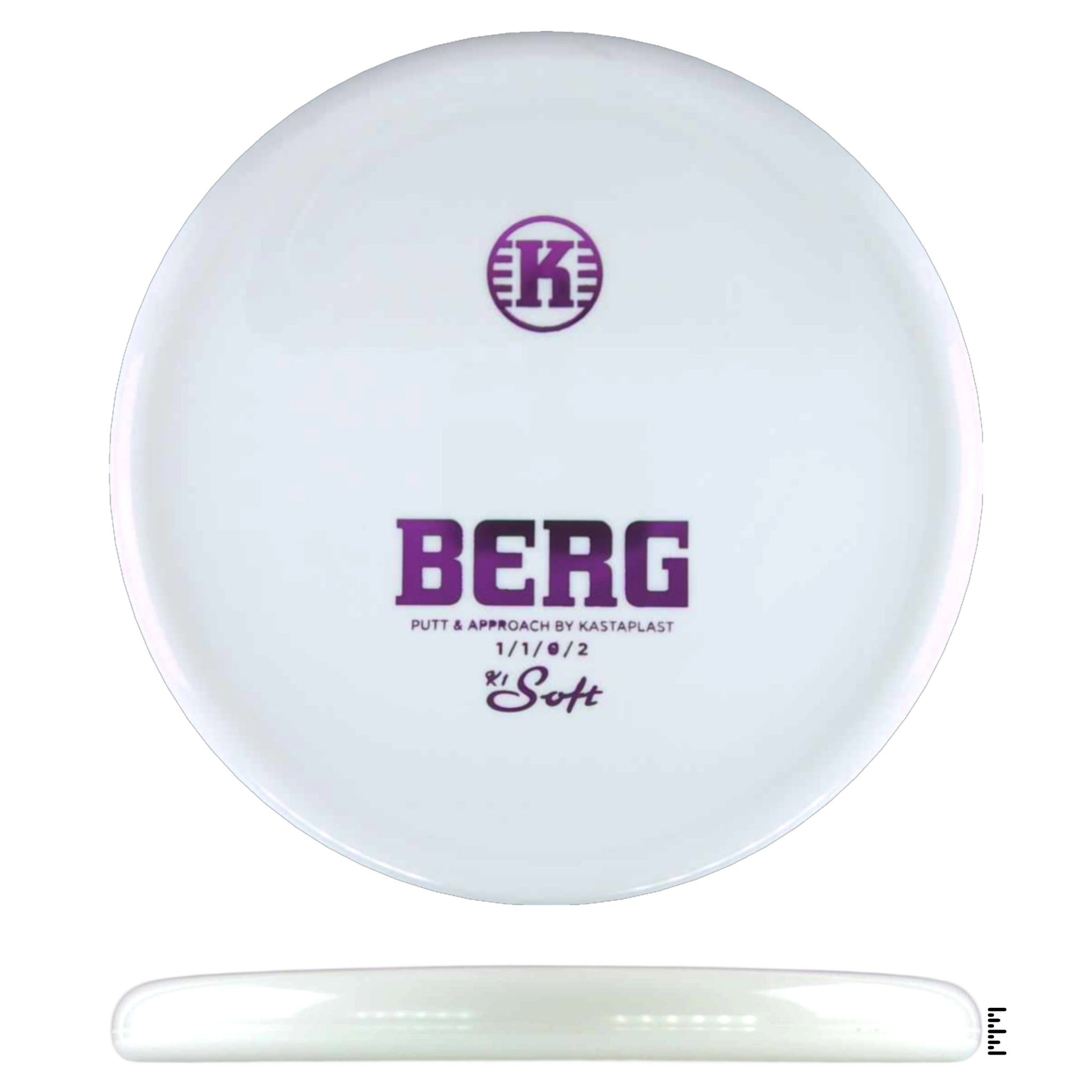 K1 Soft Berg - White - Powergrip USA