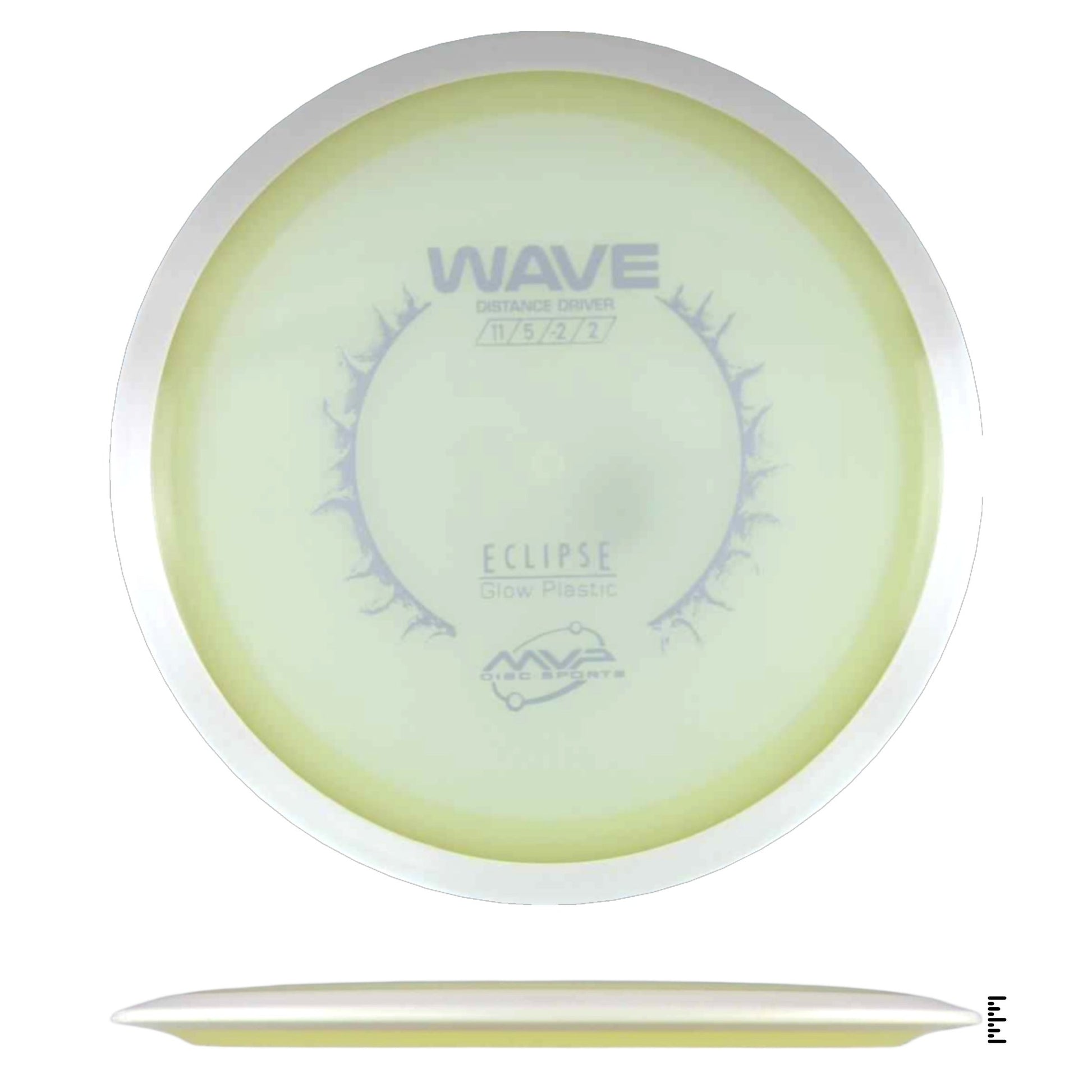 MVP Disc Sports Eclipse Wave - Glow - Powergrip USA
