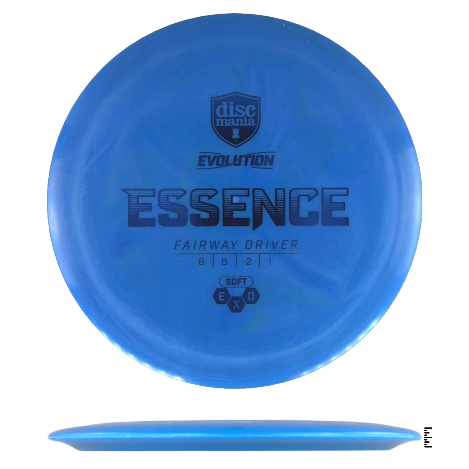 Discmania Evolution Soft Exo Essence - Blue - Powergrip USA
