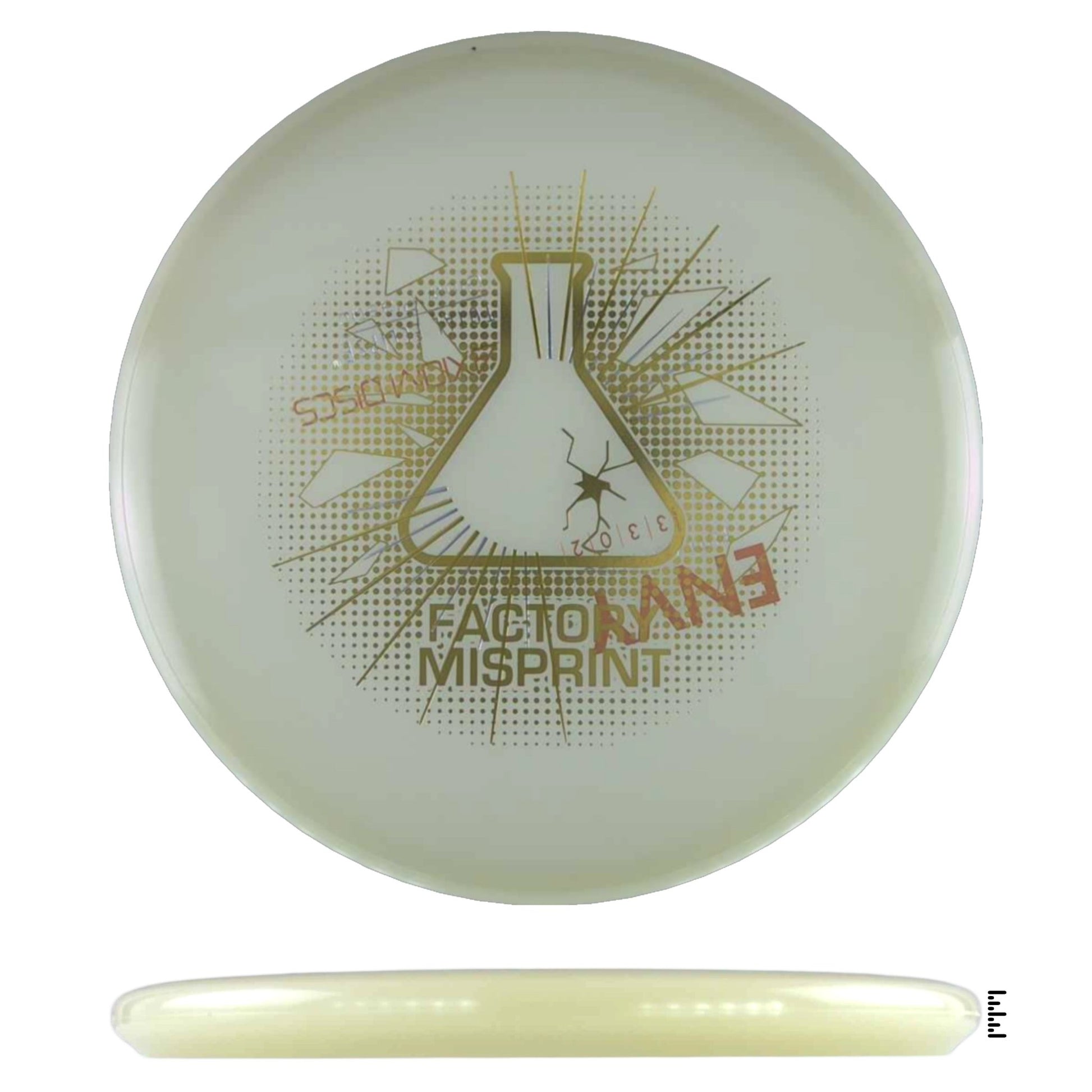 Axiom Discs Total Eclipse Envy Factory Misprint - Glow - Powergrip USA