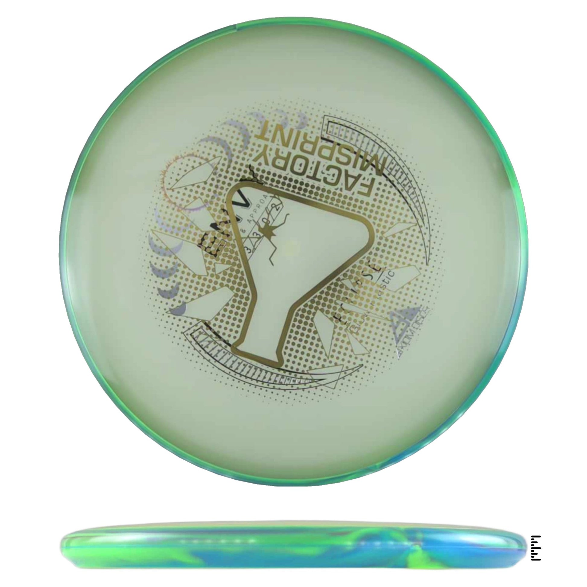 Axiom Discs Eclipse Envy Factory Misprint - Unique - Powergrip USA