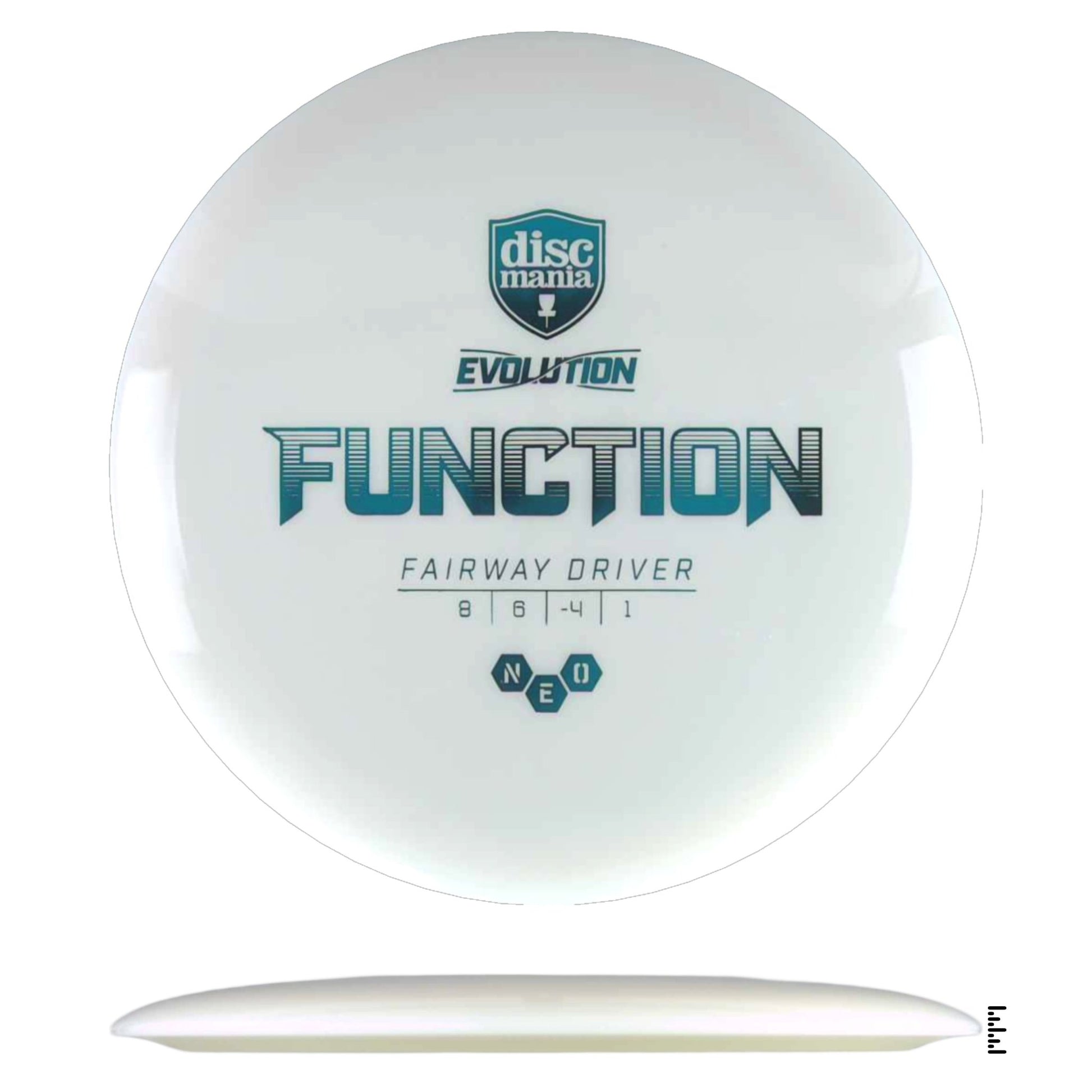 Discmania Evolution Neo Function - White - Powergrip USA
