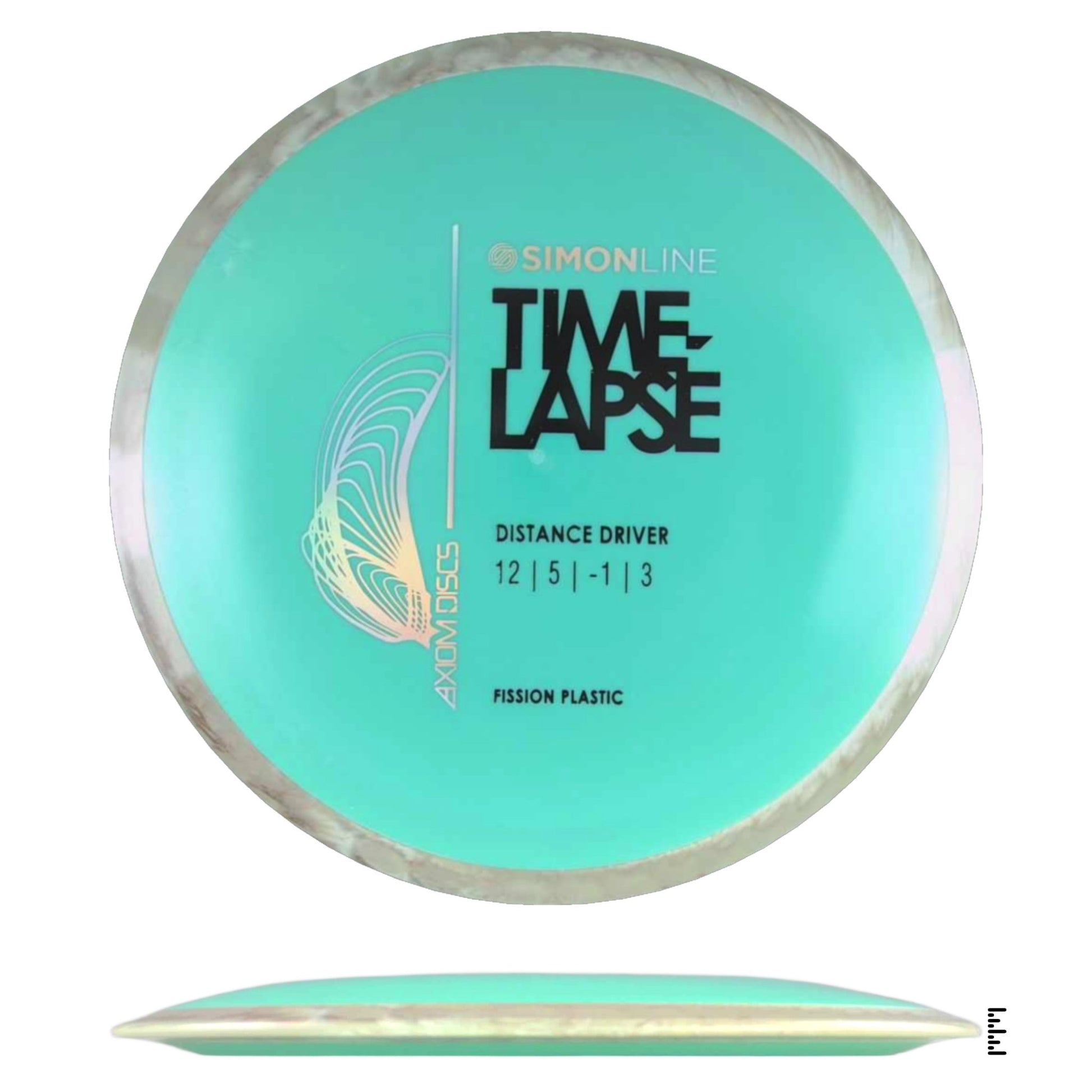 Fission Time - Lapse - Turquoise / Beige - Powergrip USA