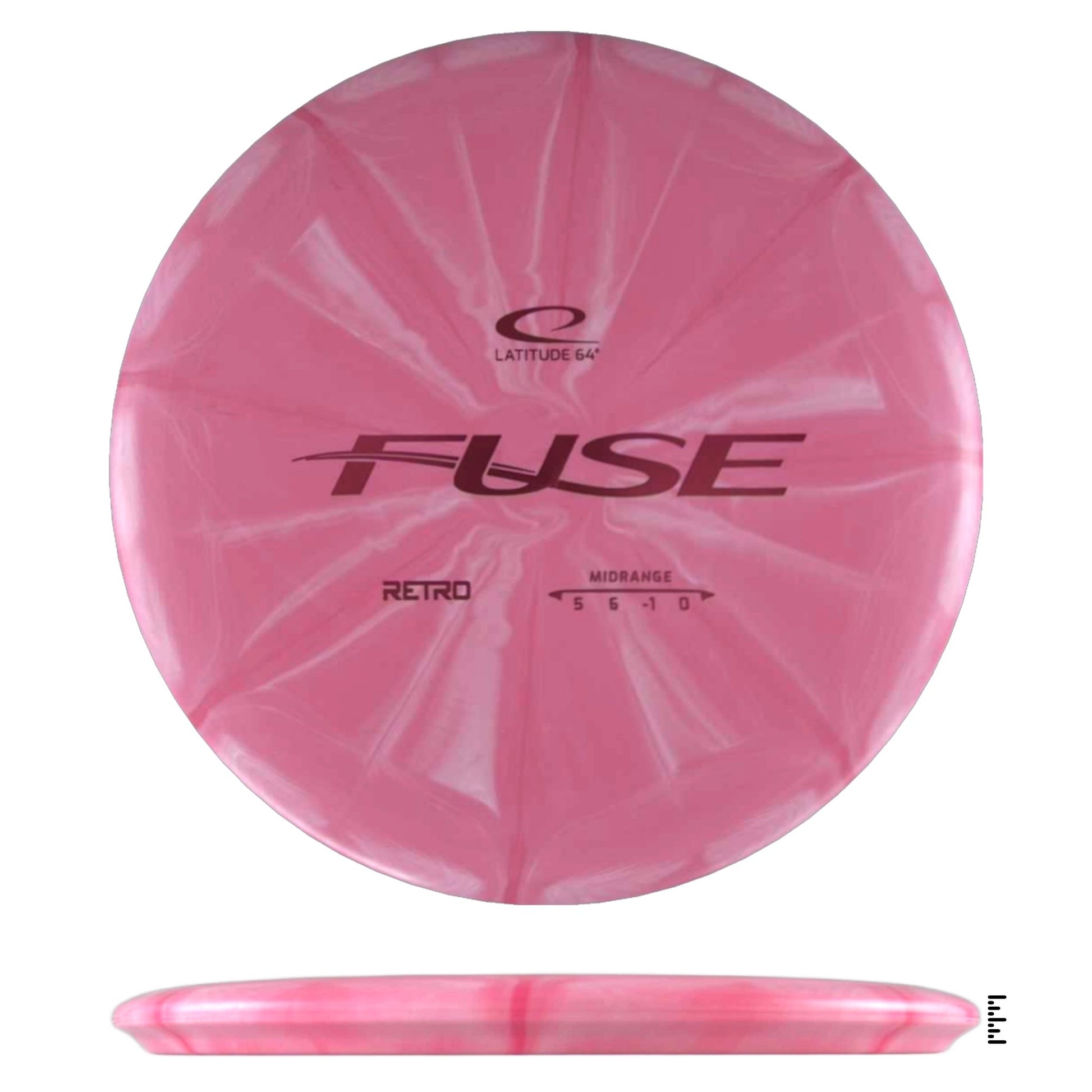 Latitude 64 Retro Burst Fuse - Pink - Powergrip USA