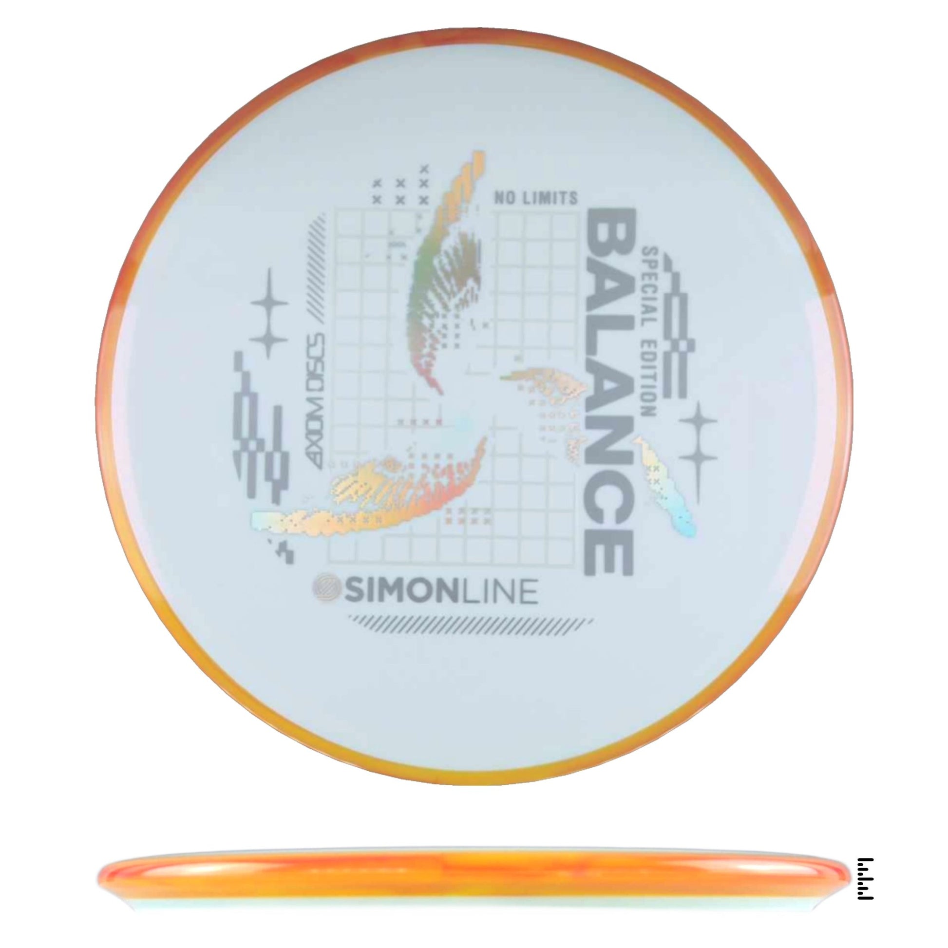 Neutron Balance - Special Edition - White / Orange - Powergrip USA