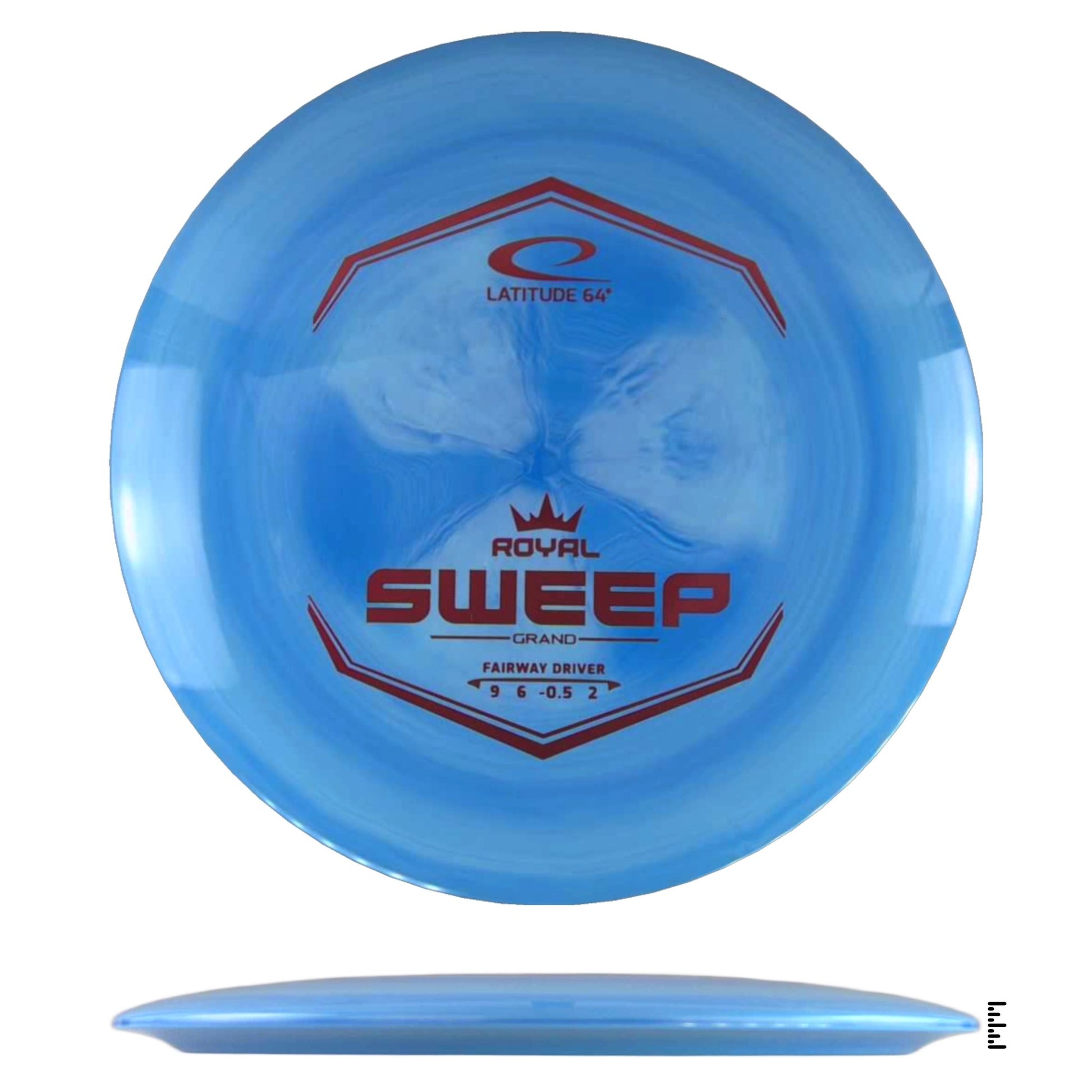 Latitude 64 Royal Grand Sweep - Sky Blue - Powergrip USA