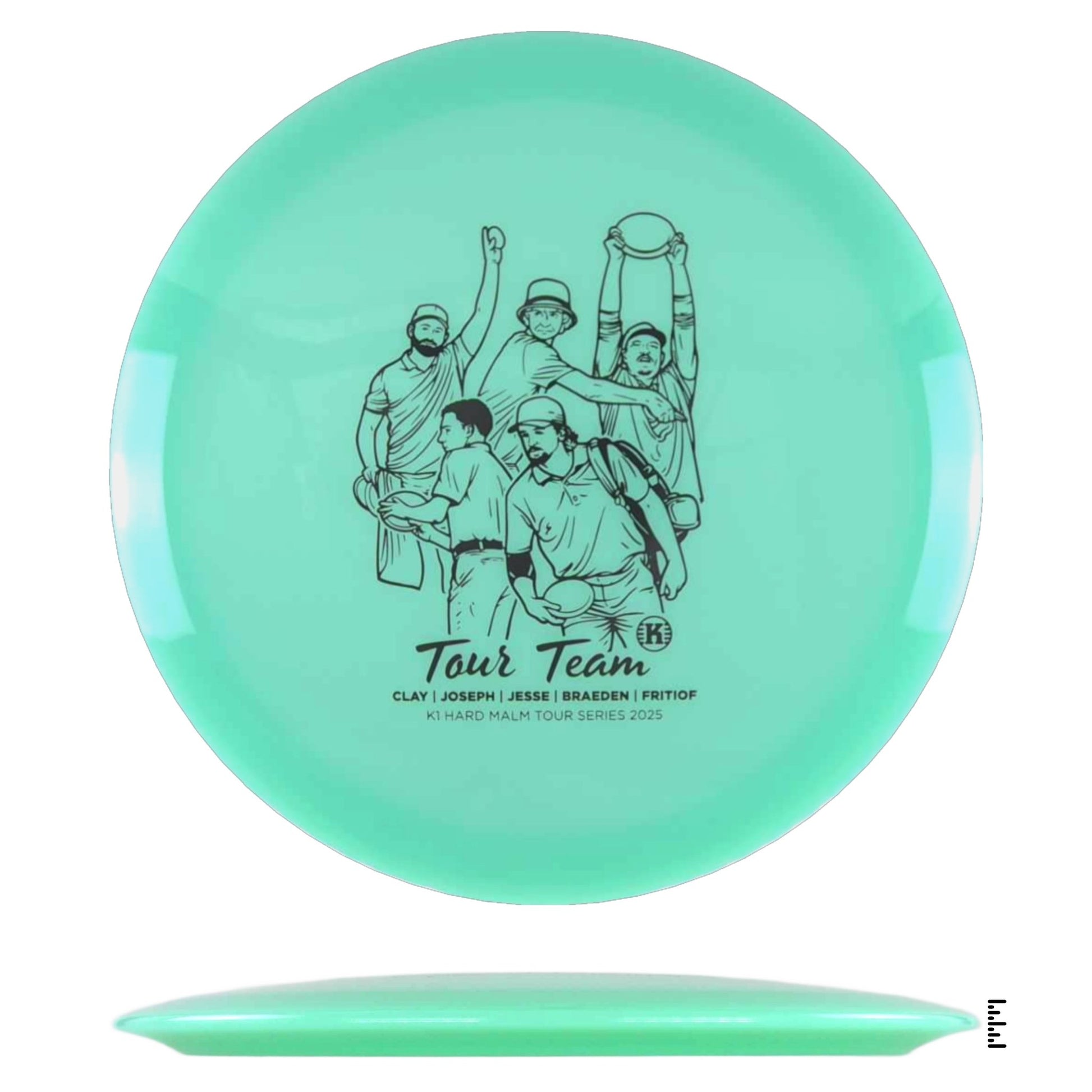 K1 Hard Malm 2025 Team Tour Series - Mint - Powergrip USA