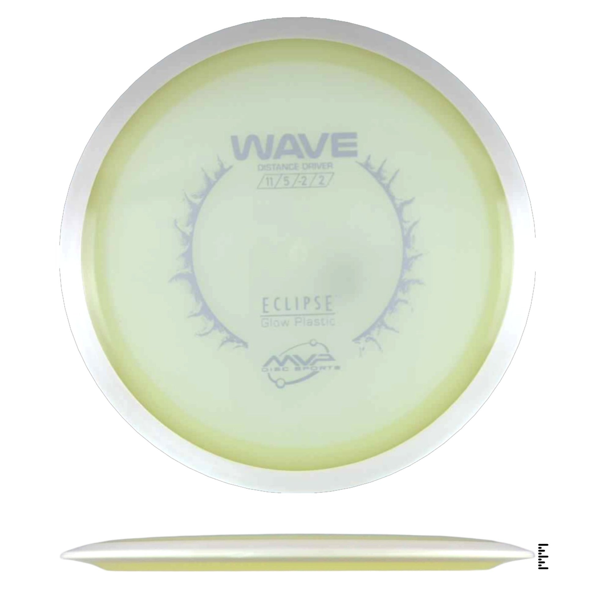 MVP Disc Sports Eclipse Wave - Glow - Powergrip USA