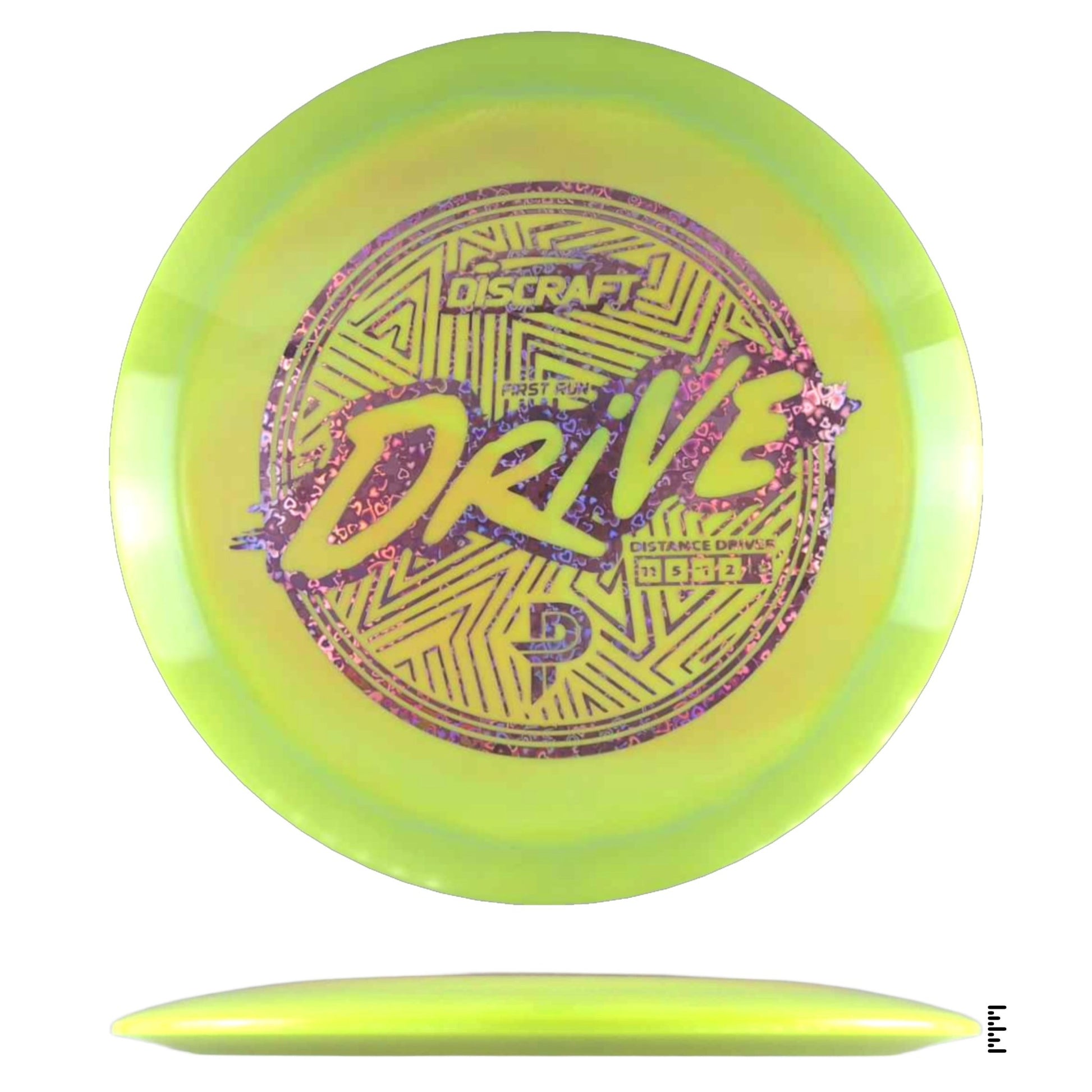 Discraft ESP Swirl Drive Paige Pierce First Run - Lime - Powergrip USA