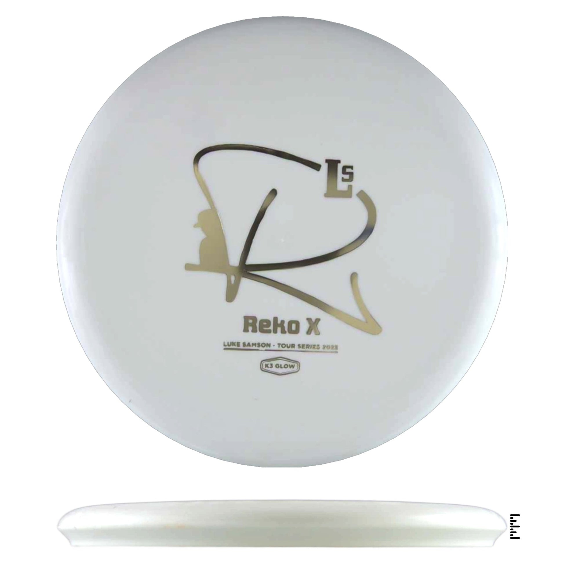 Kastaplast K3 Glow Reko X Luke Samson 2022 Tour Series - White - Powergrip USA