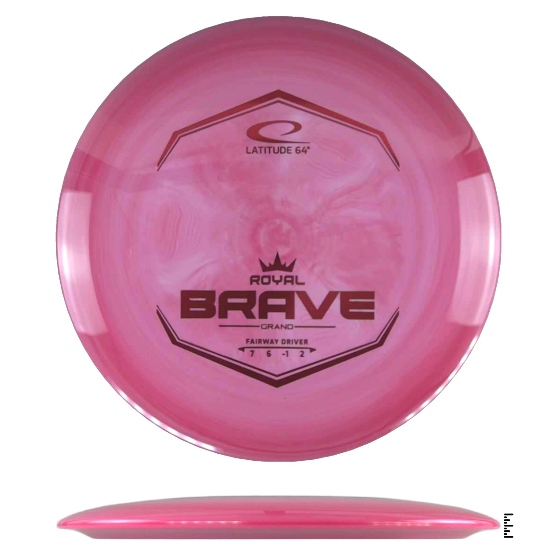 Latitude 64 Royal Grand Brave - Pale Red - Violet - Powergrip USA