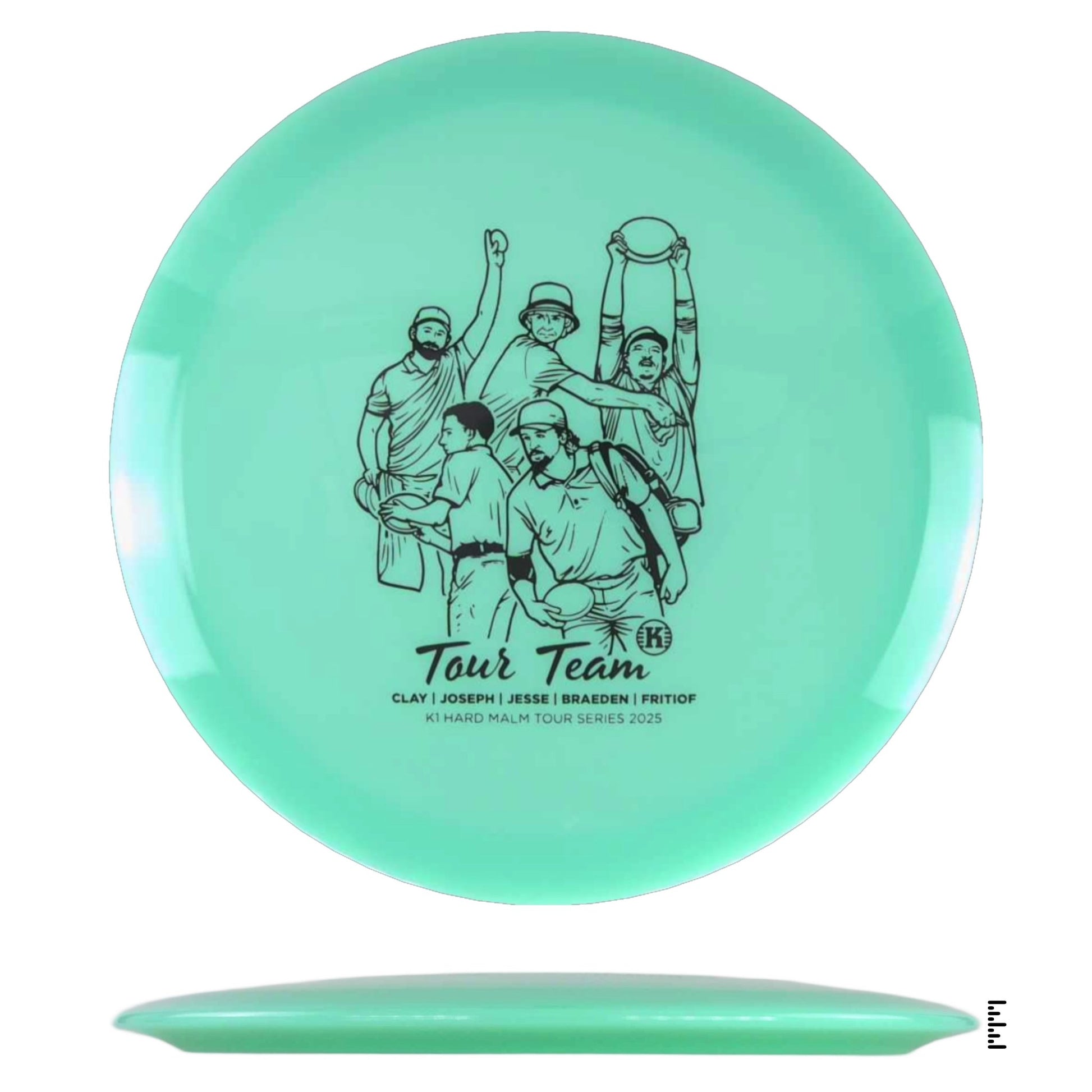 K1 Hard Malm 2025 Team Tour Series - Mint - Powergrip USA