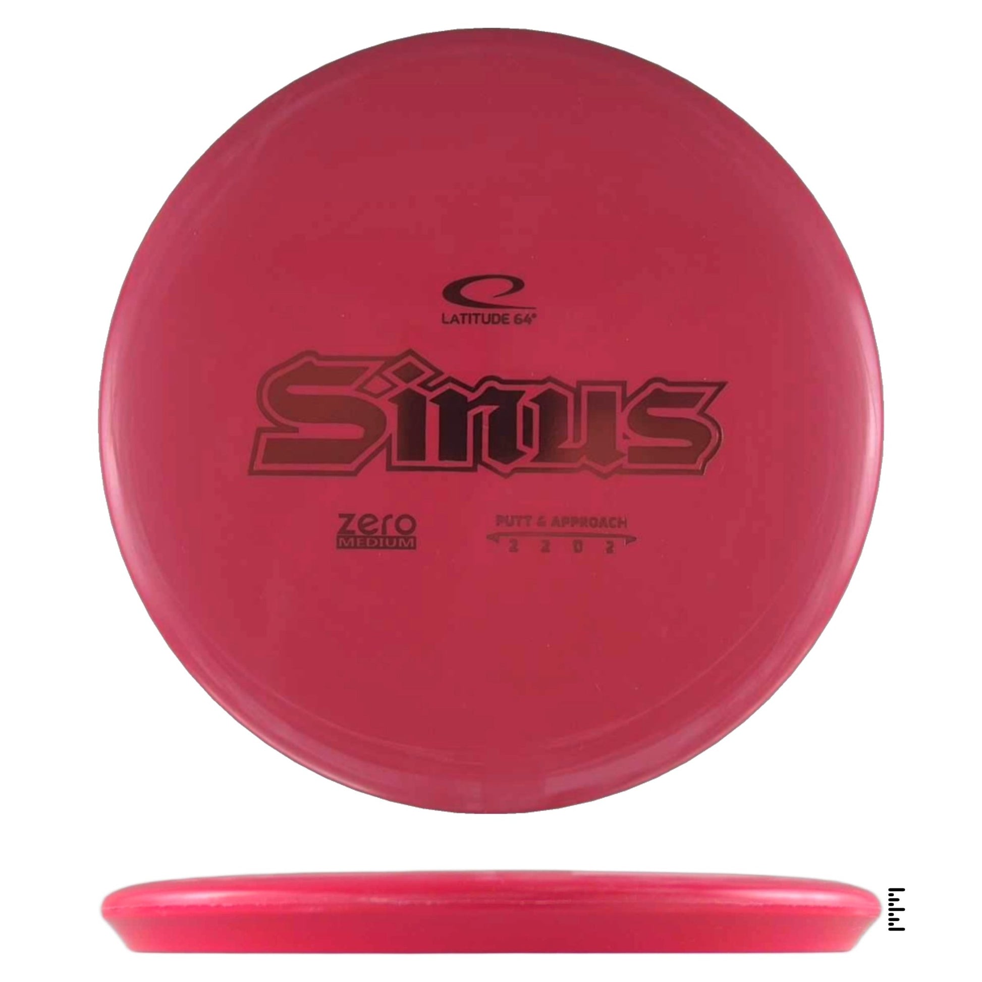 Latitude 64 Zero Medium Sinus - Red - Powergrip USA