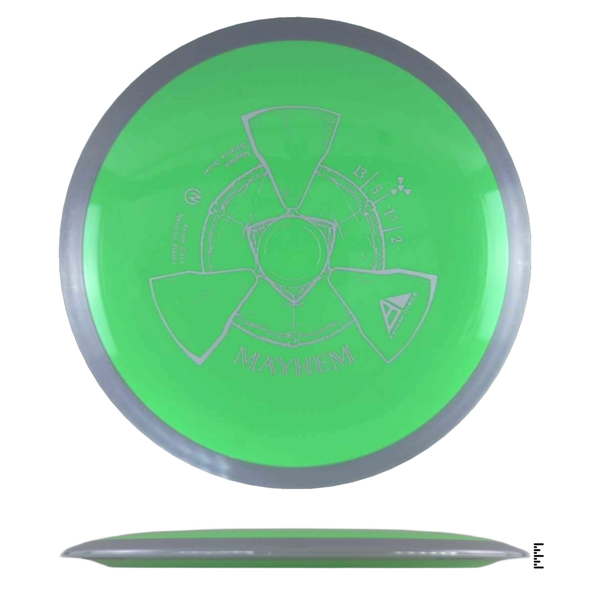 Axiom Discs Neutron Mayhem - Green / Gray - Powergrip USA