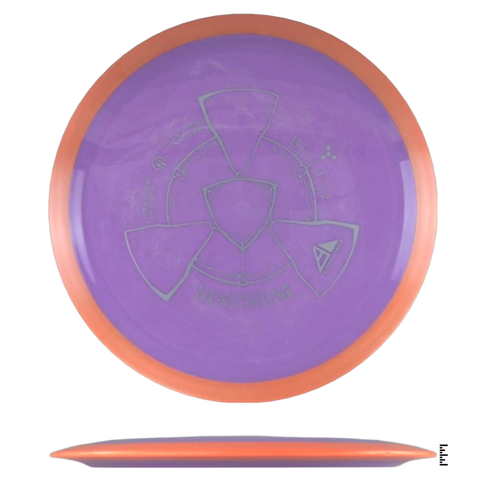 Axiom Discs Neutron Mayhem - Plum / Orange - Powergrip USA