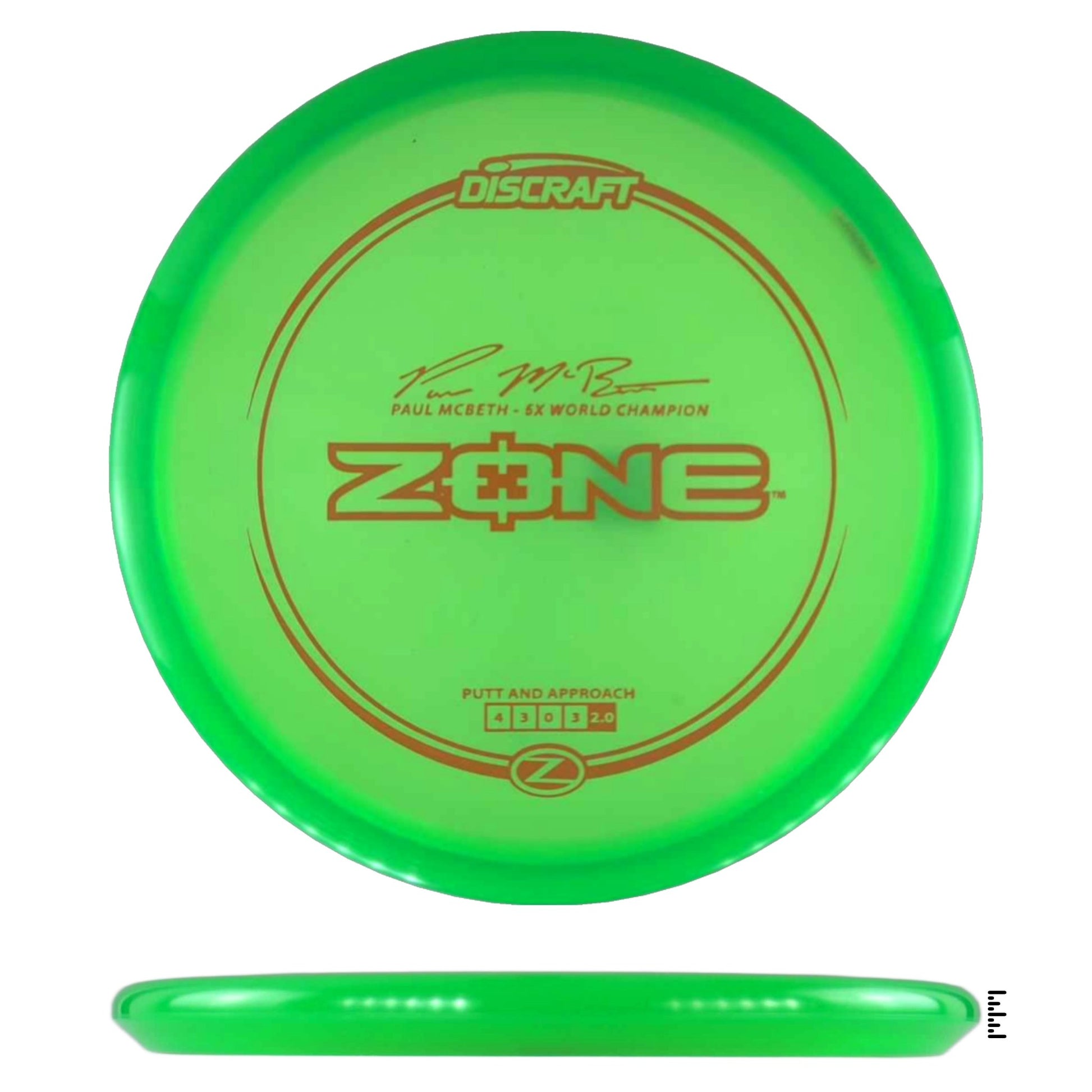 Discraft Z Line Zone Paul McBeth - Green - Powergrip USA