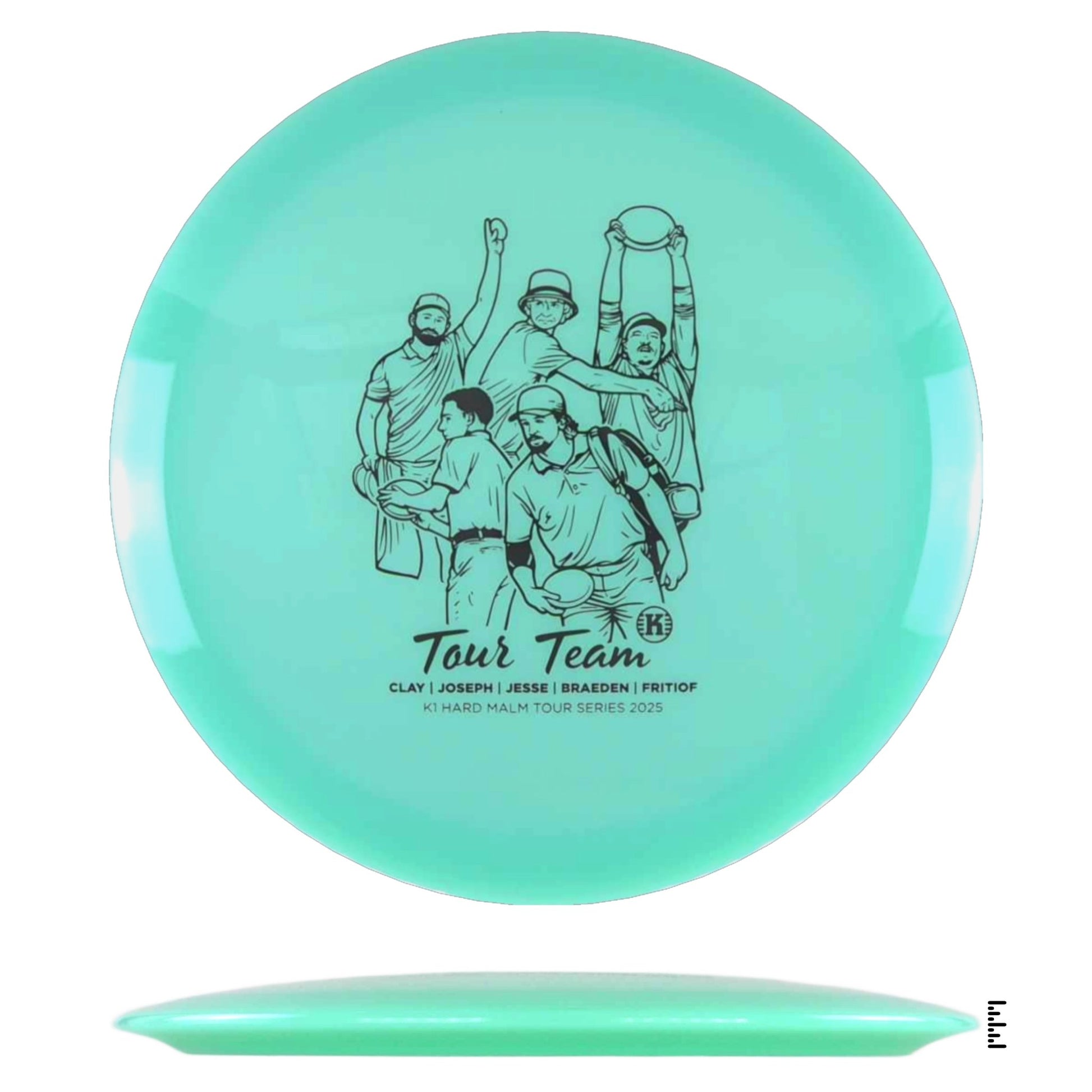K1 Hard Malm 2025 Team Tour Series - Mint - Powergrip USA