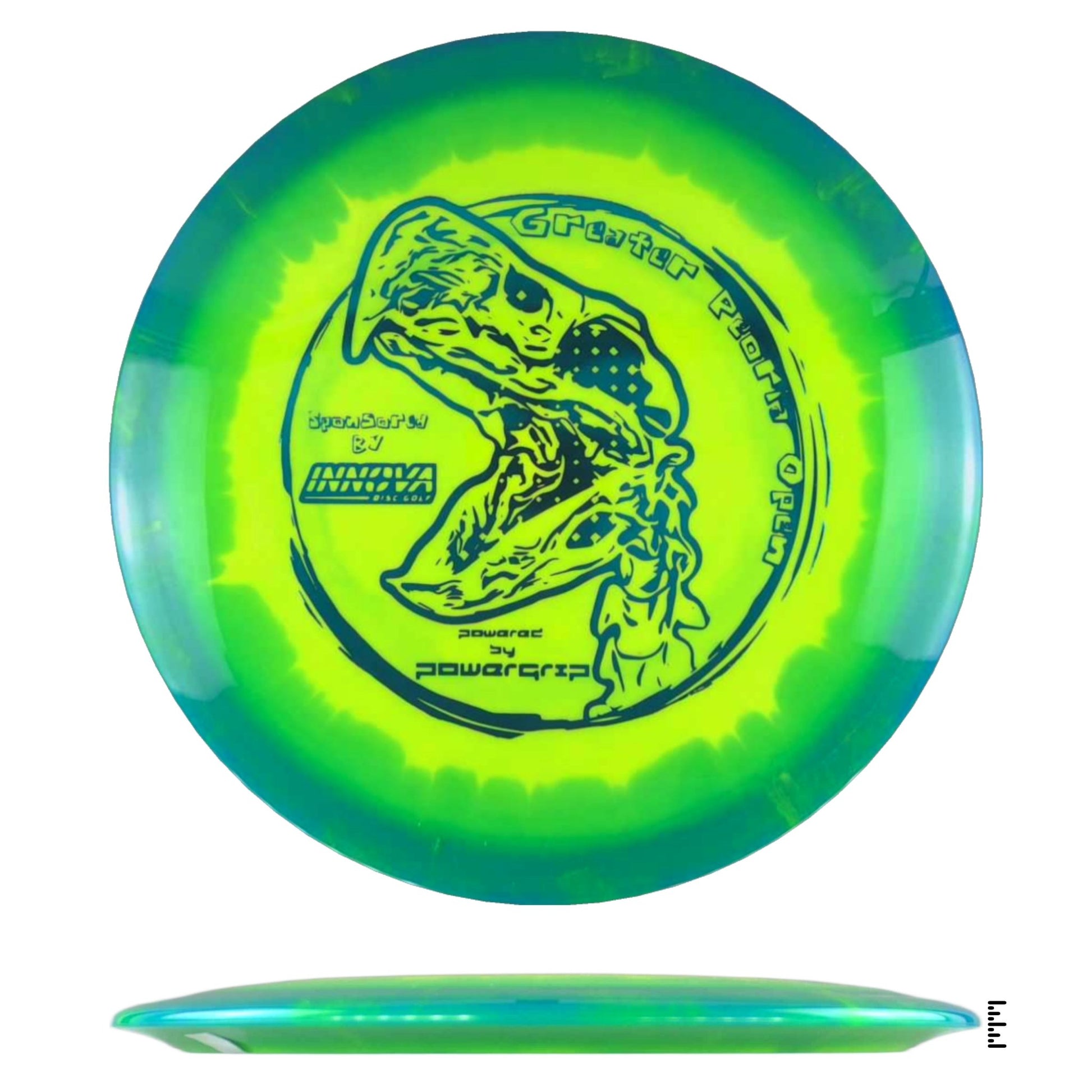 Innova Halo ThunderBird - 2024 Greater Peoria Open - Yellow / Blue - Powergrip USA
