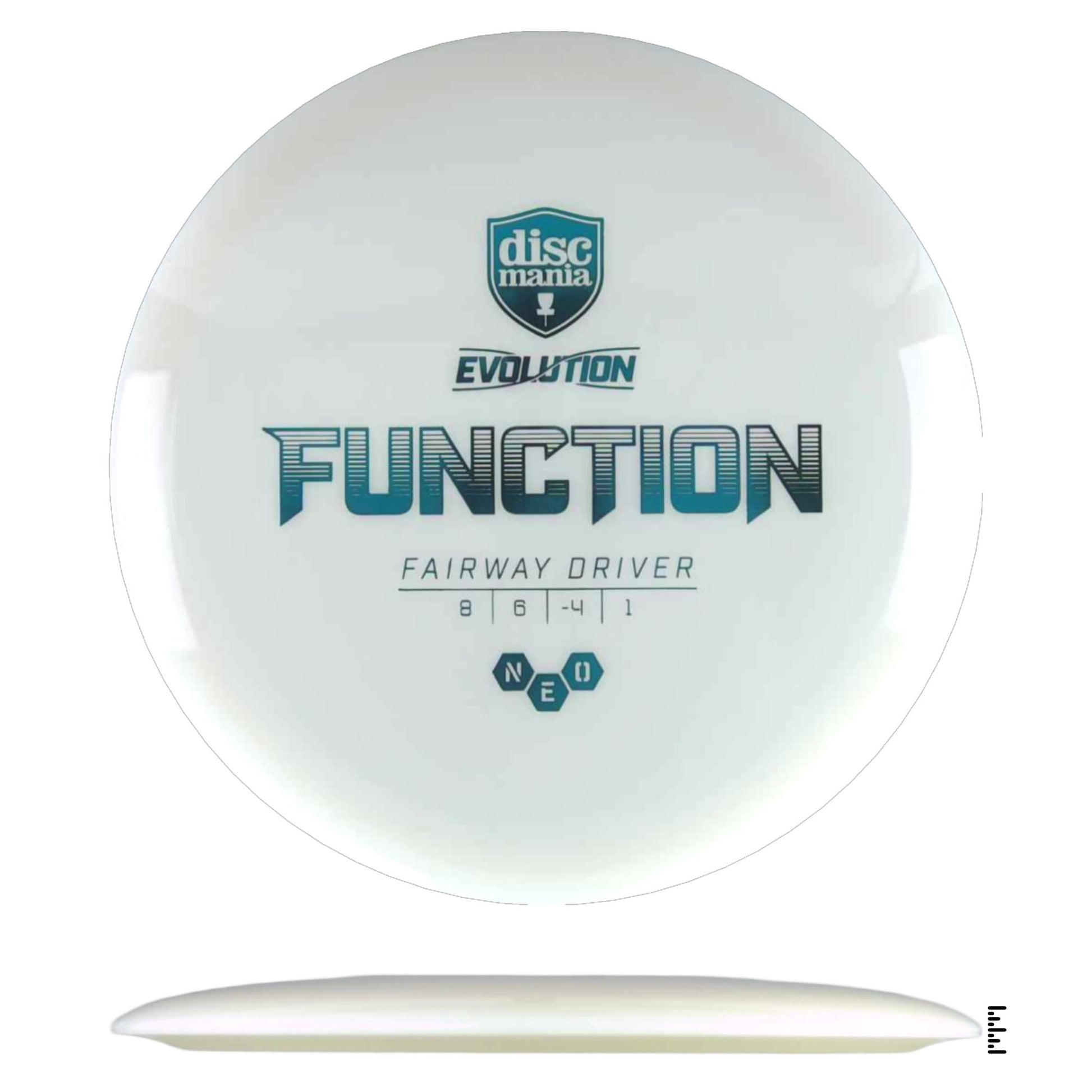 Discmania Evolution Neo Function - White - Powergrip USA