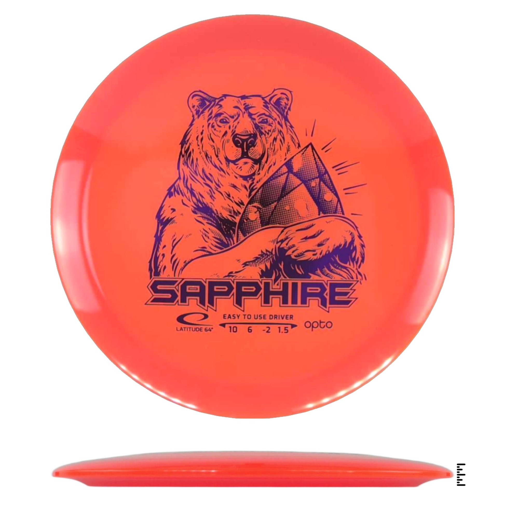 Opto Sapphire - Orange - Powergrip USA