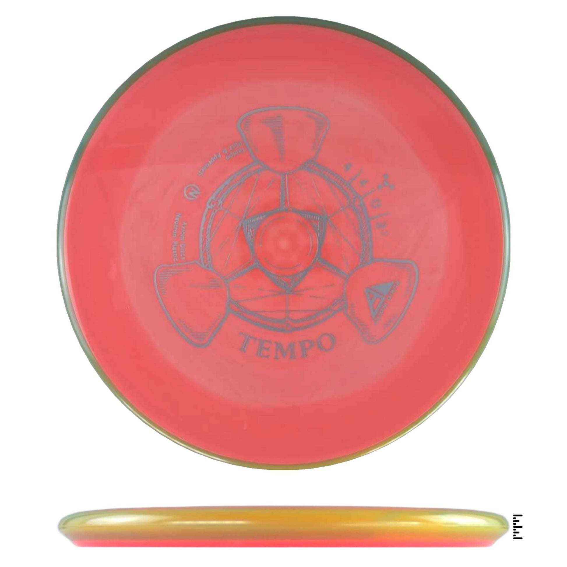 Axiom Discs Neutron Tempo - Salmon / Sand - Powergrip USA
