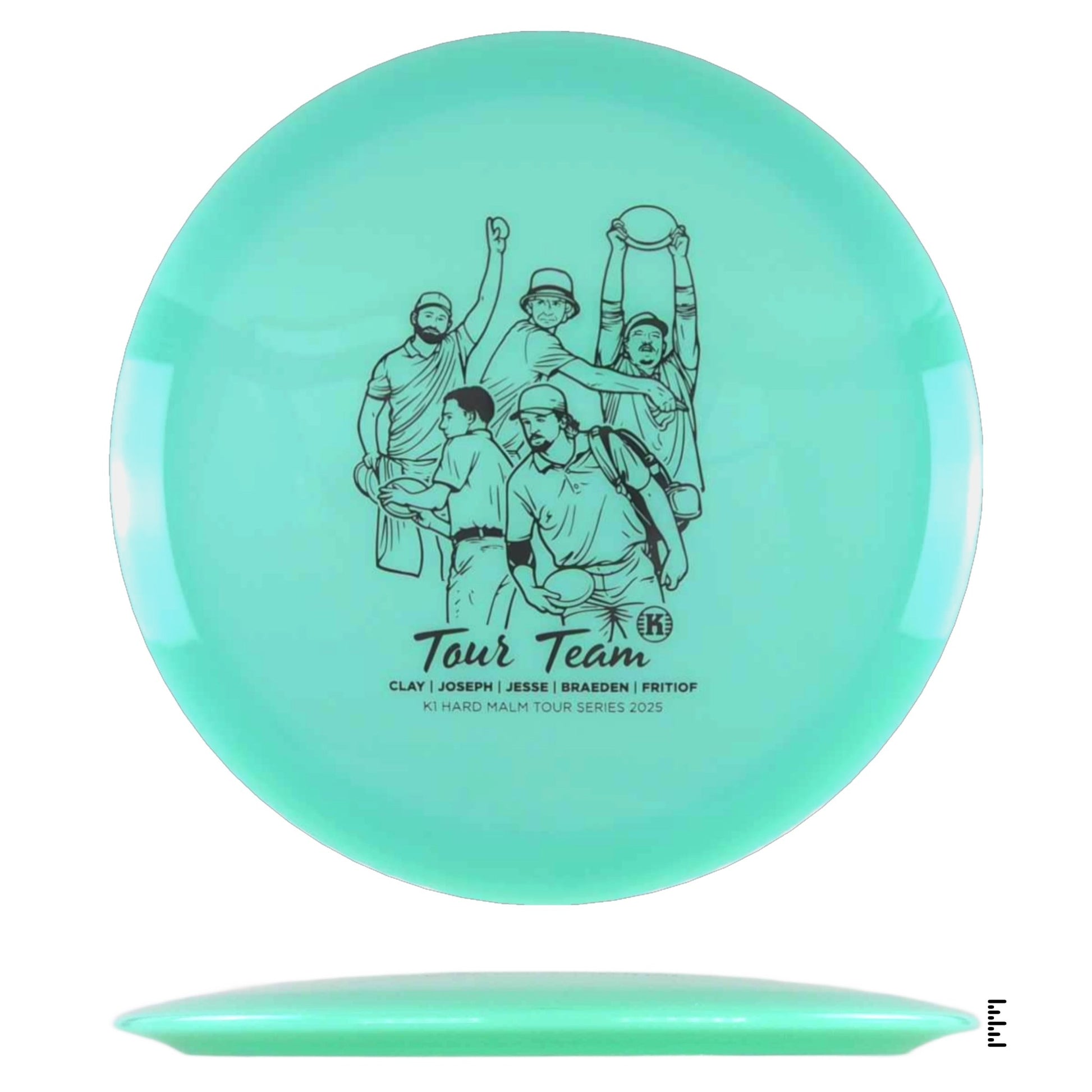 K1 Hard Malm 2025 Team Tour Series - Mint - Powergrip USA