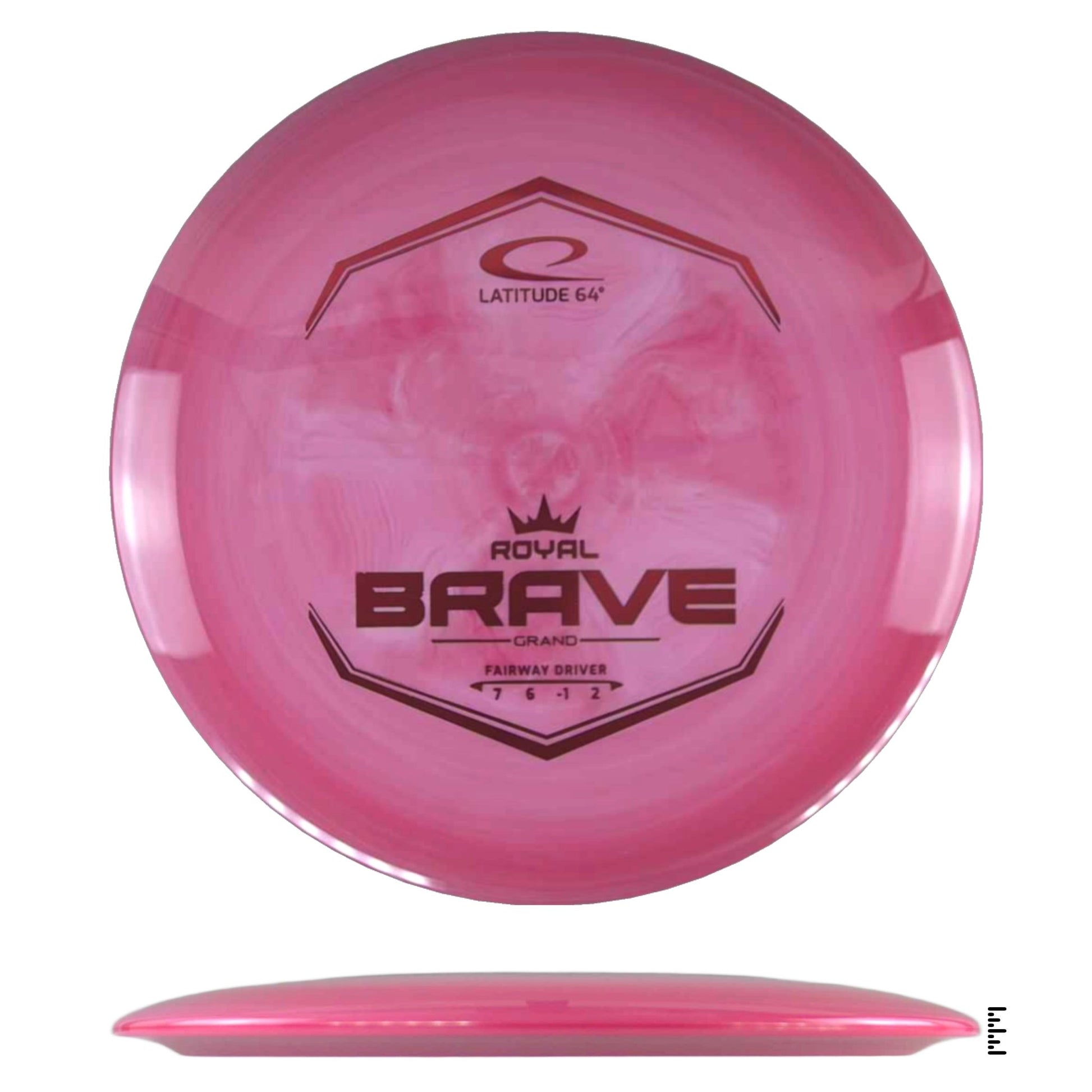Latitude 64 Royal Grand Brave - Pale Red - Violet - Powergrip USA